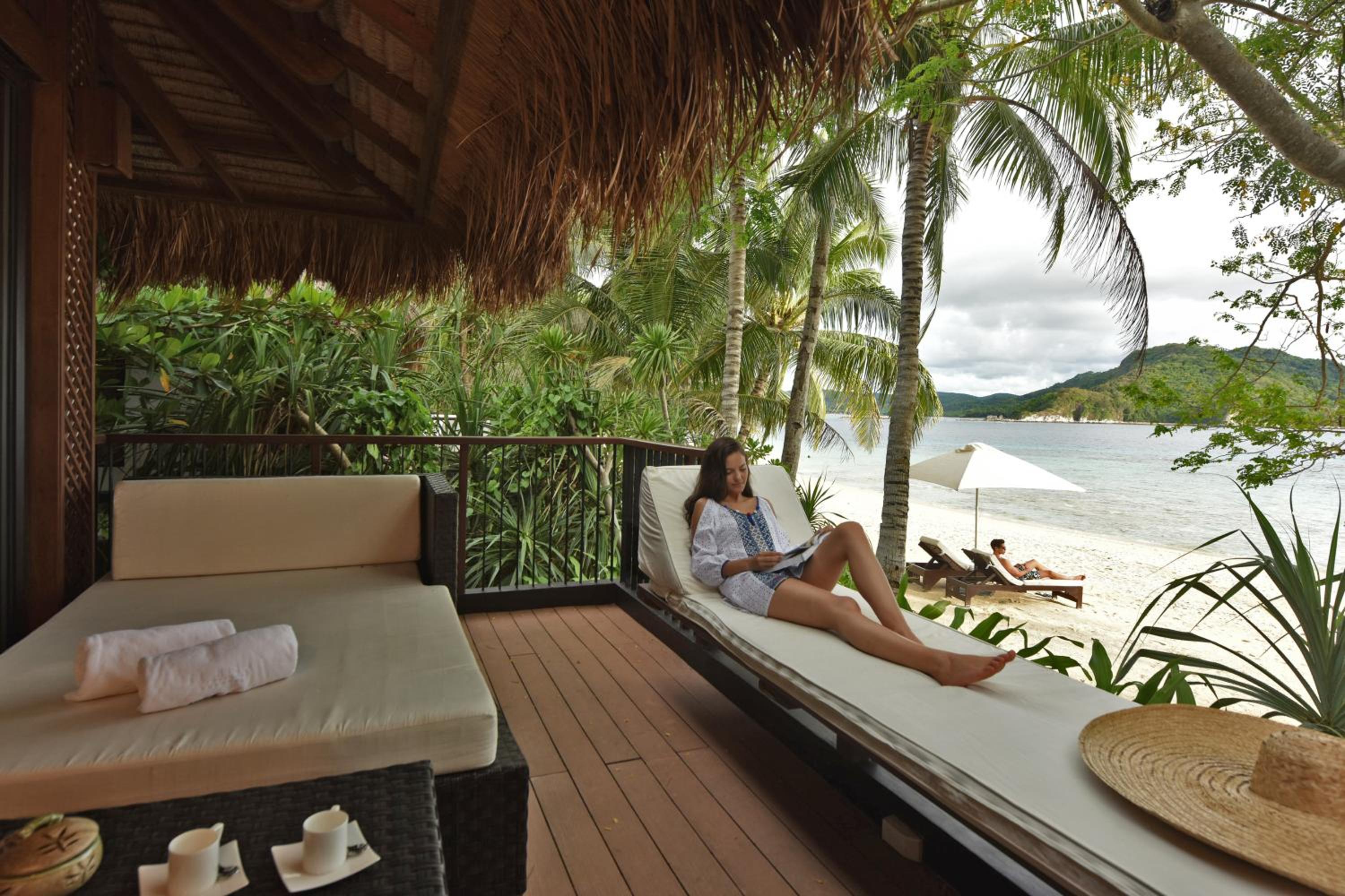 2 Single Beds Beach Villa, Ocean View
