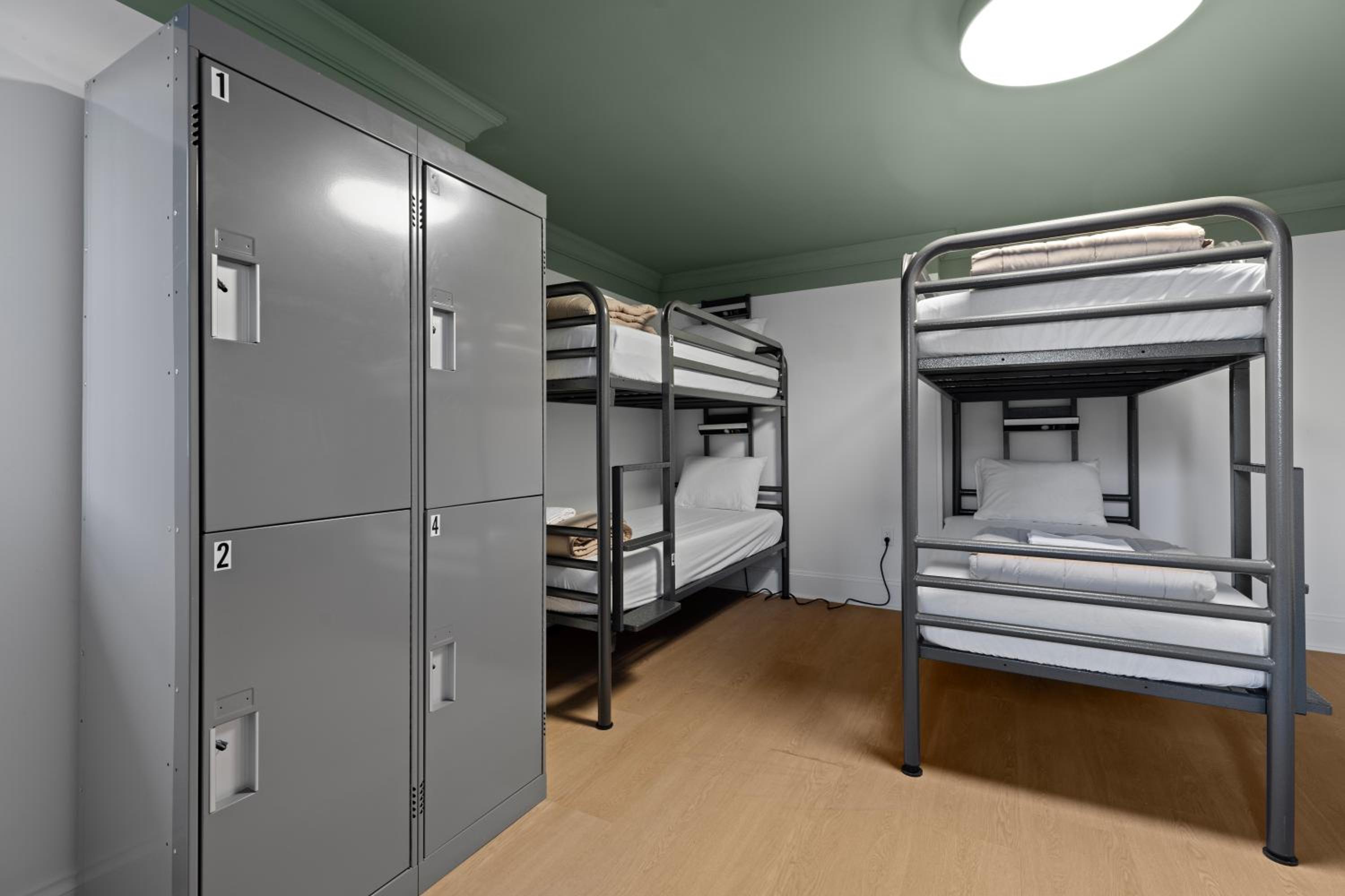 Bed in 4-Bed Men's Dormitory Room