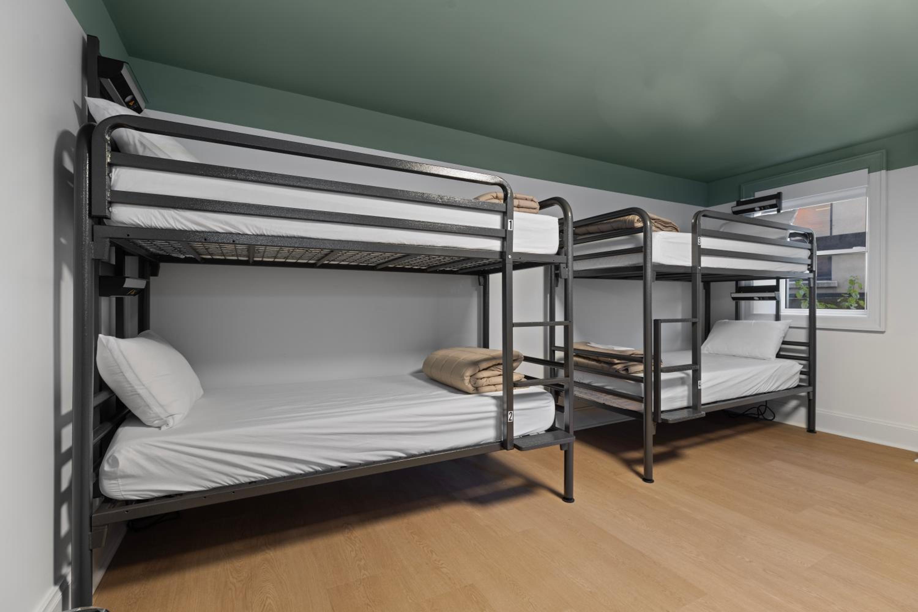 Bed in 8-Bed Men's Dormitory Room
