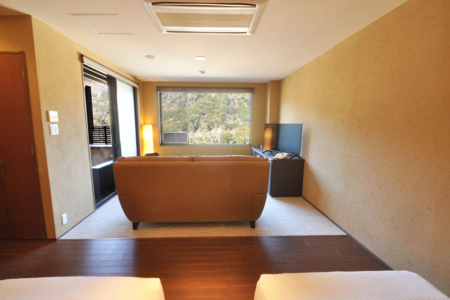 【Adult Only】Luxury Tower - Twin Room with Open-Air Bath - Top floor / Japanese Style Dinner