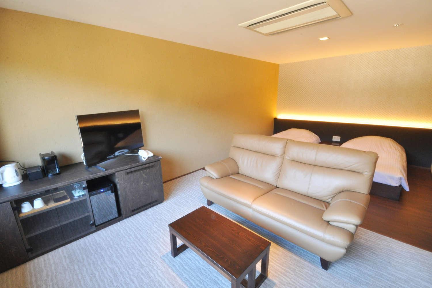 【Adult Only】Luxury Tower - Twin Room with Open-Air Bath - Top floor / Japanese Style Dinner
