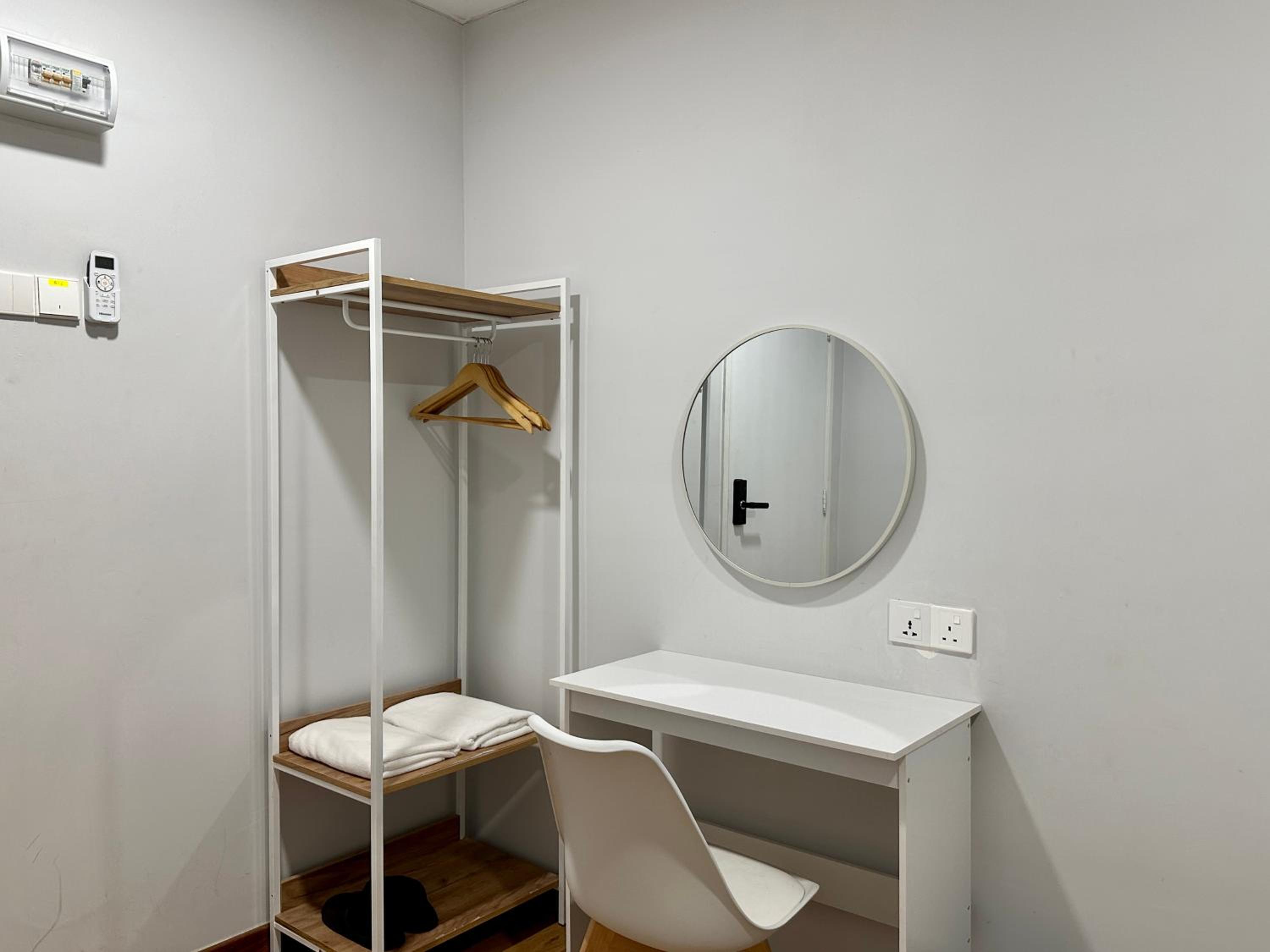 Queen Room with Shared Bathroom