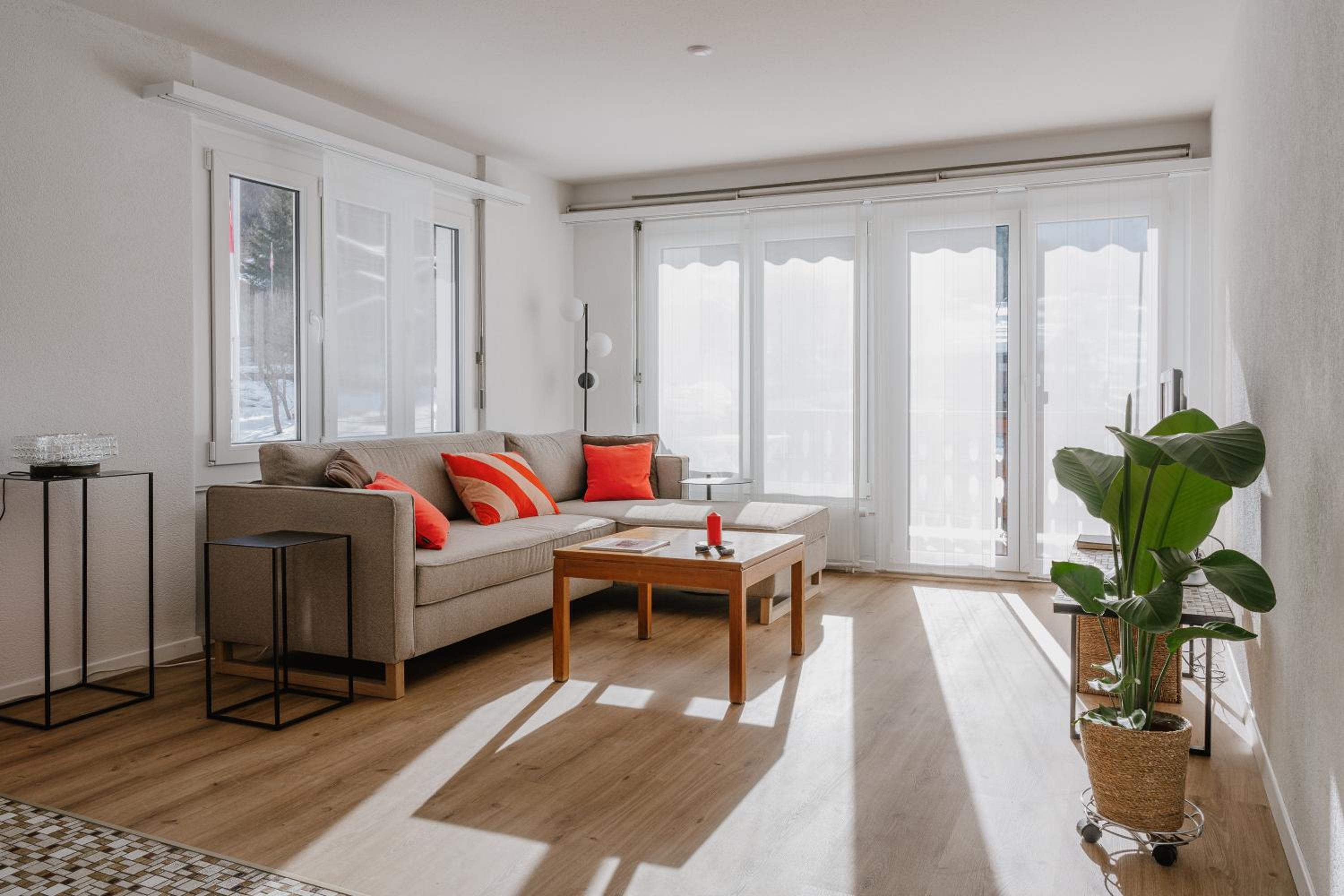 Two-Bedroom Apartment with Balcony