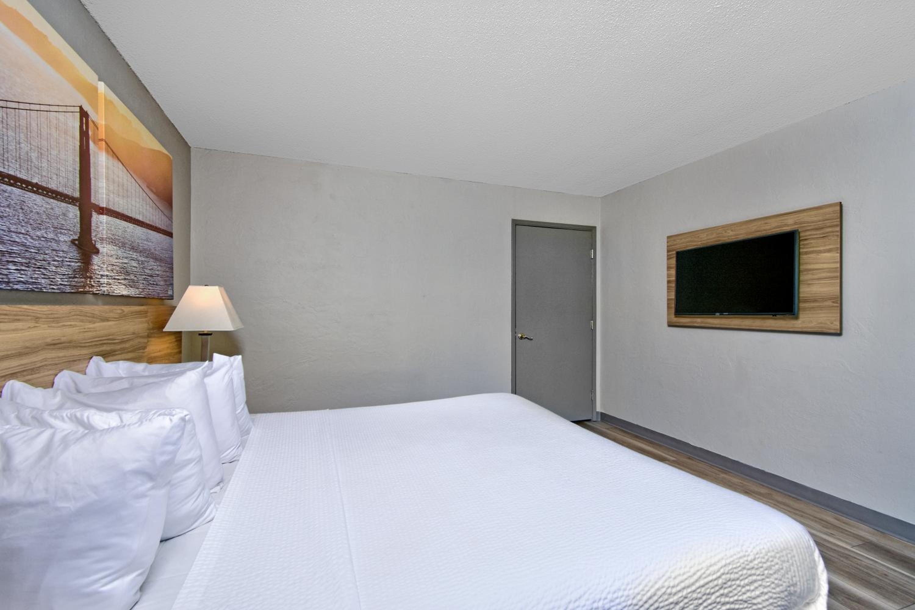 Deluxe King Suite with Roll-In Shower - Mobility Accessible/Non-Smoking - Photo 5