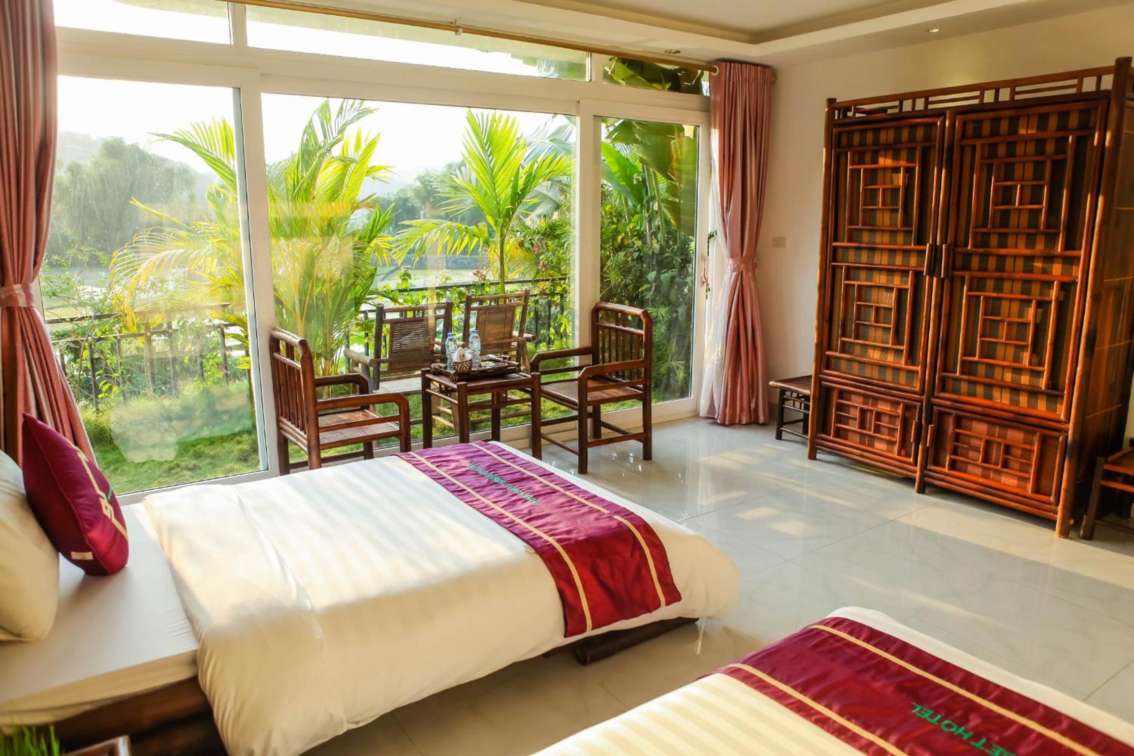 Deluxe Twin Room with Mountain and Valley View photo 3