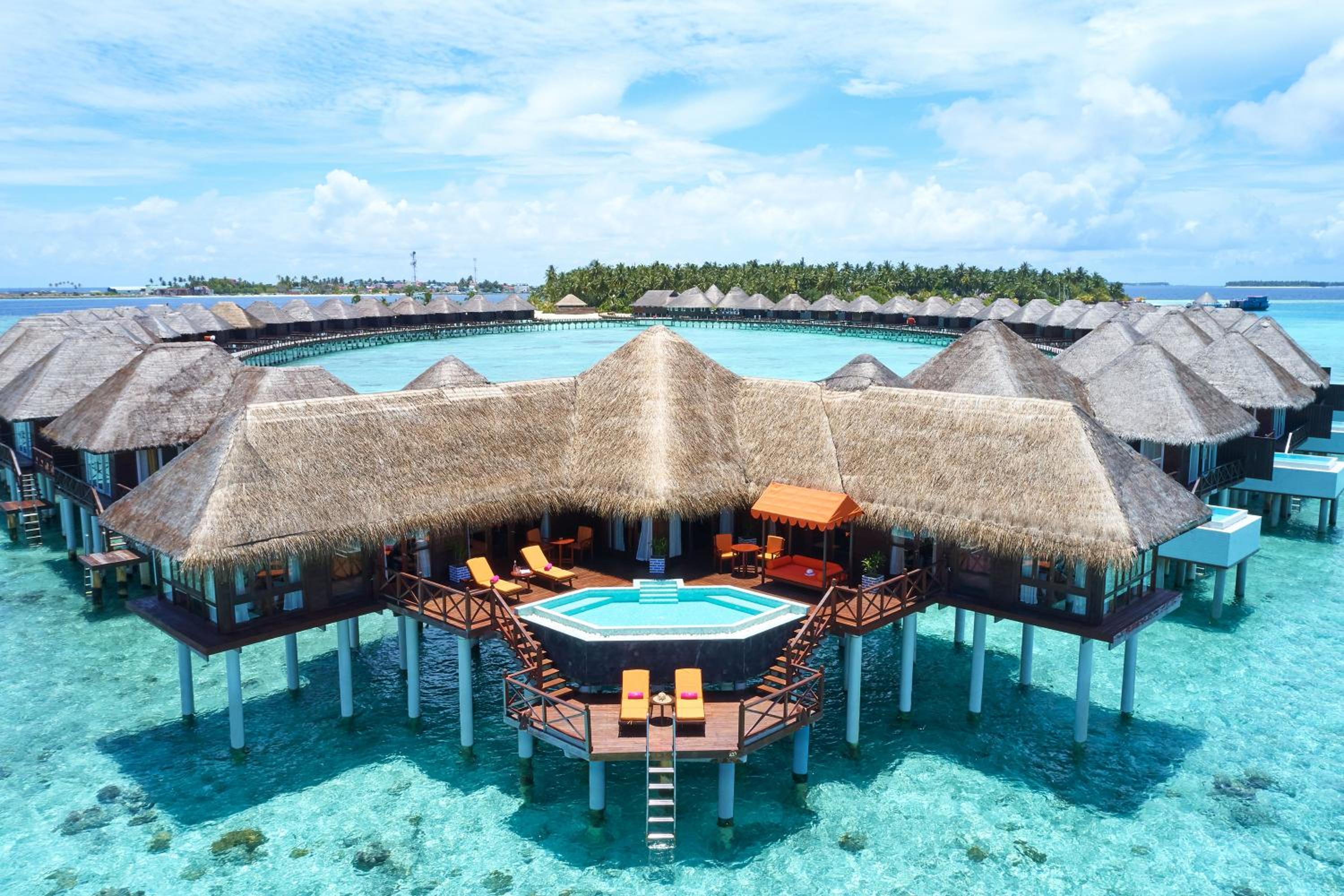 Two-Bedroom Water Villa with Pool (Free seaplane for 2 pax with min 7-night stay - All Inclusive Meal Plan only)