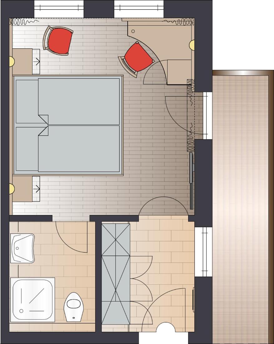Double Room with Balcony - Photo 2