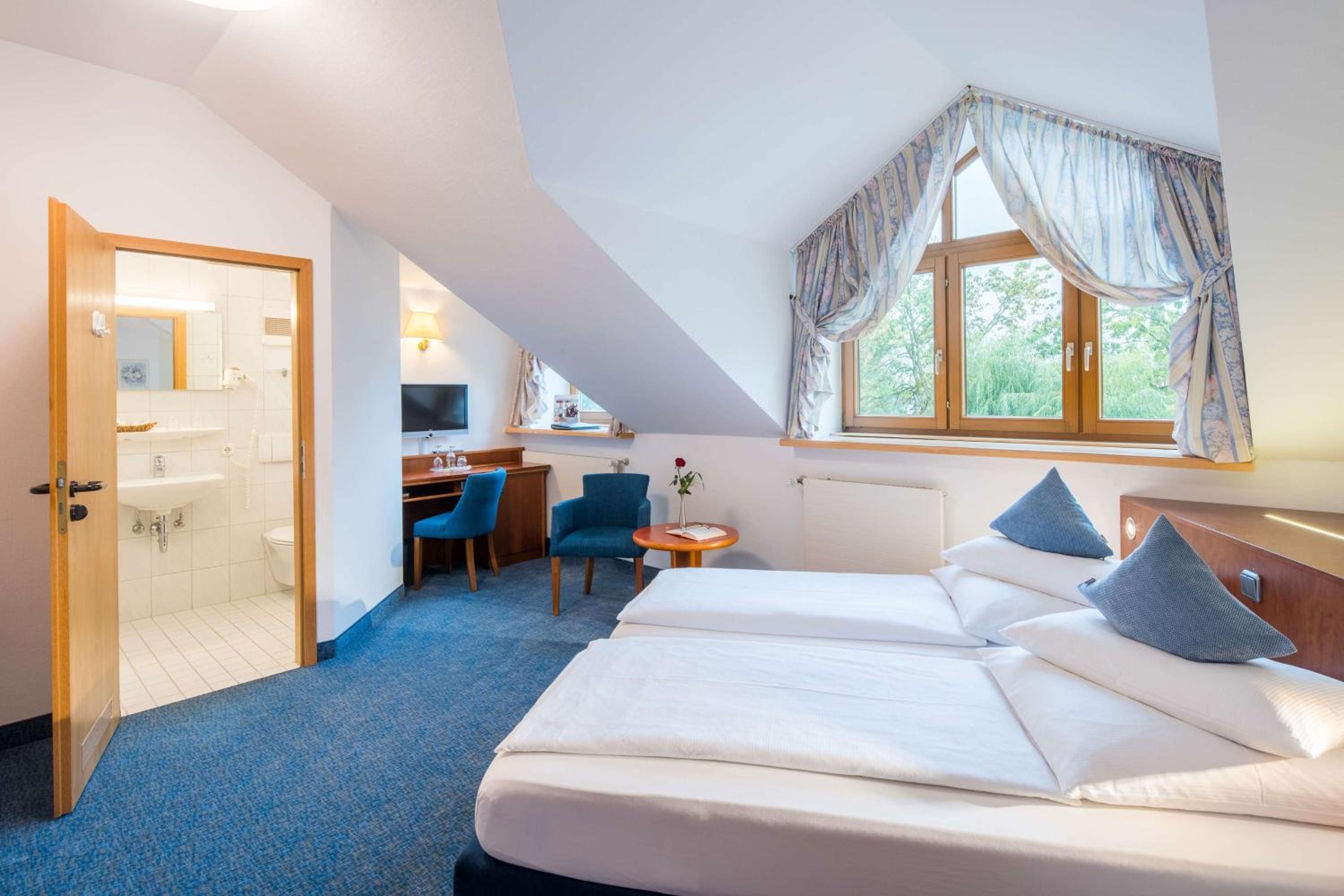 Budget Double or Twin Room in the attic