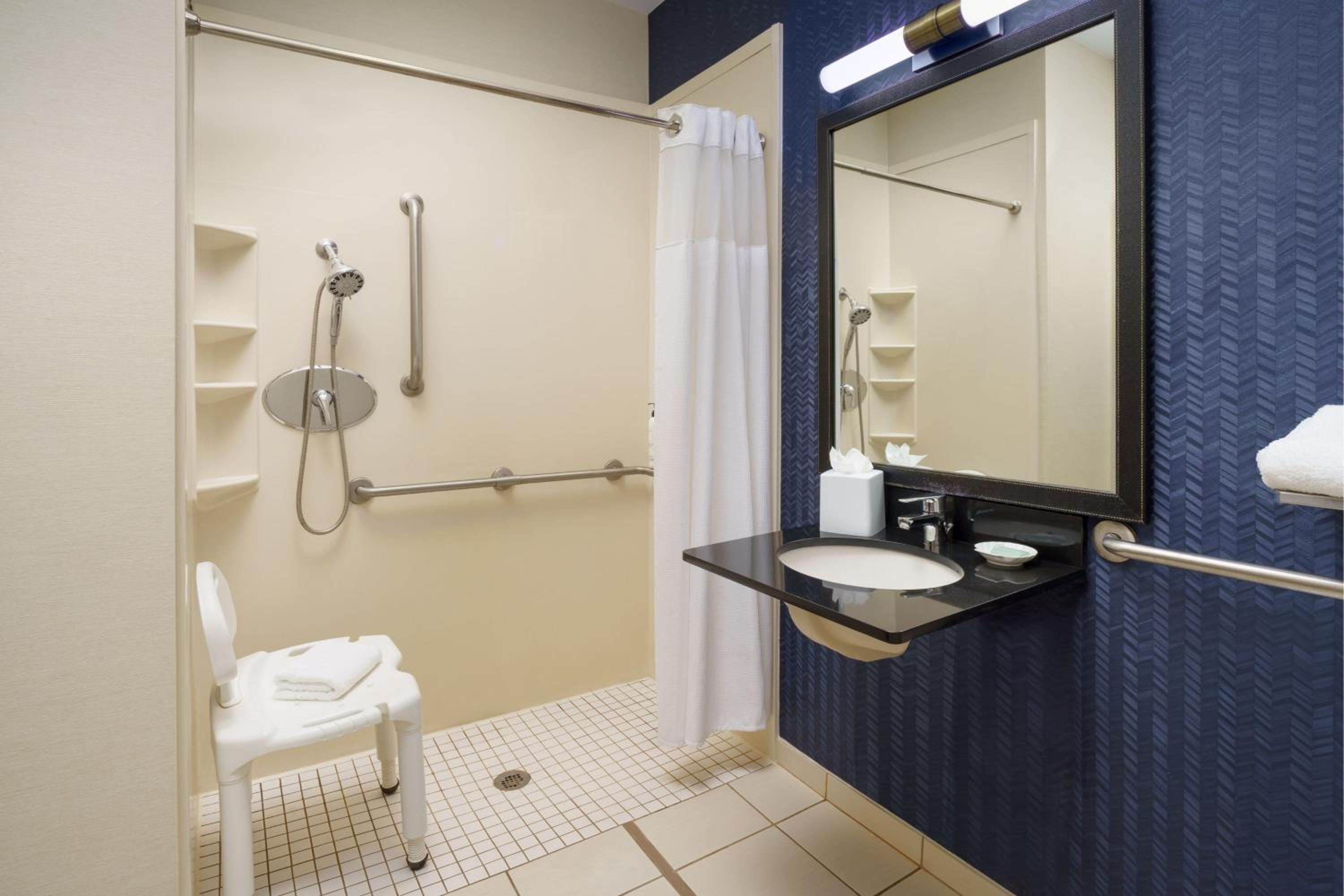 King Room with Roll-in Shower - Mobility Accessible - Photo 8
