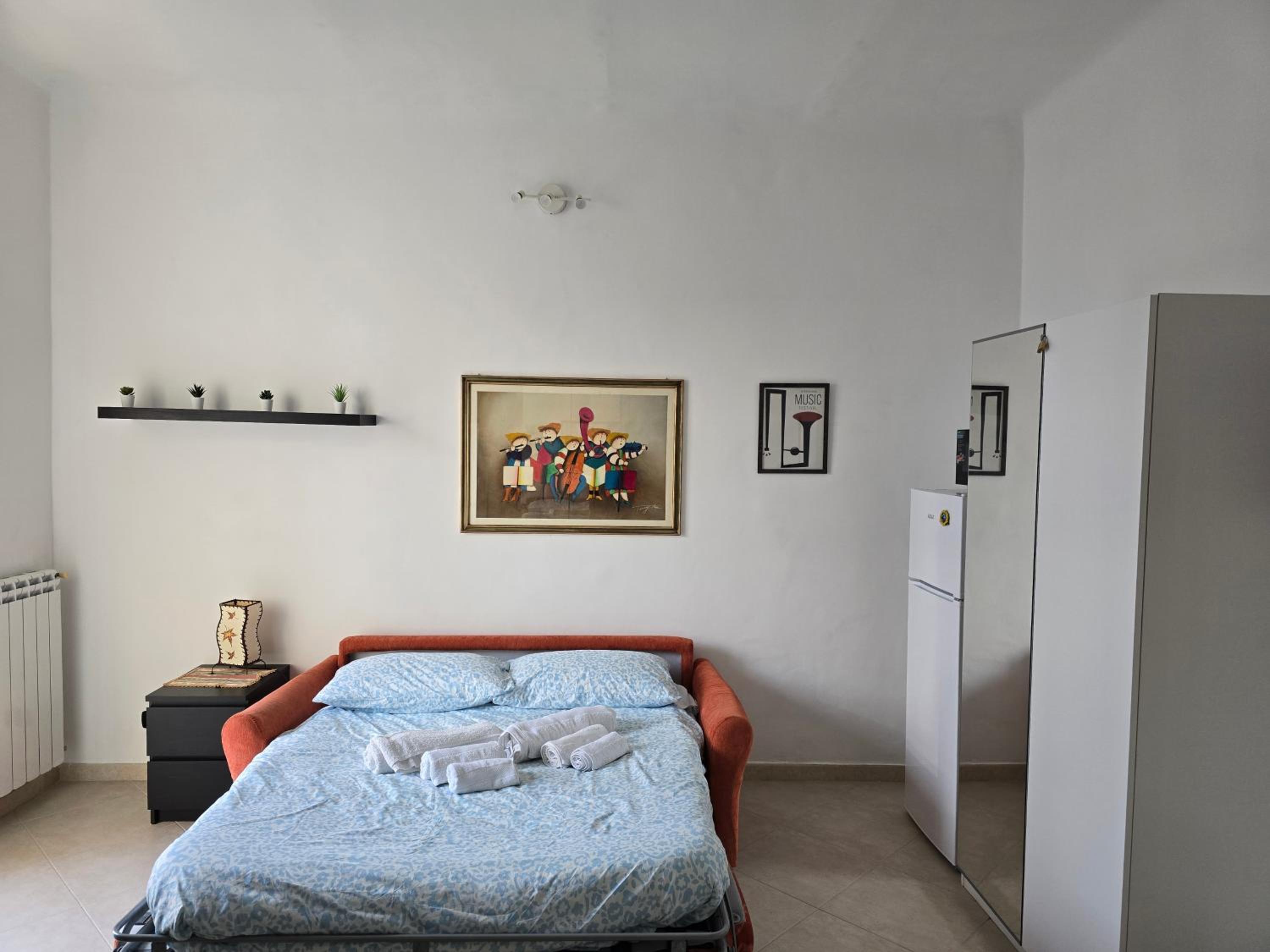 Two-Bedroom Apartment with Balcony