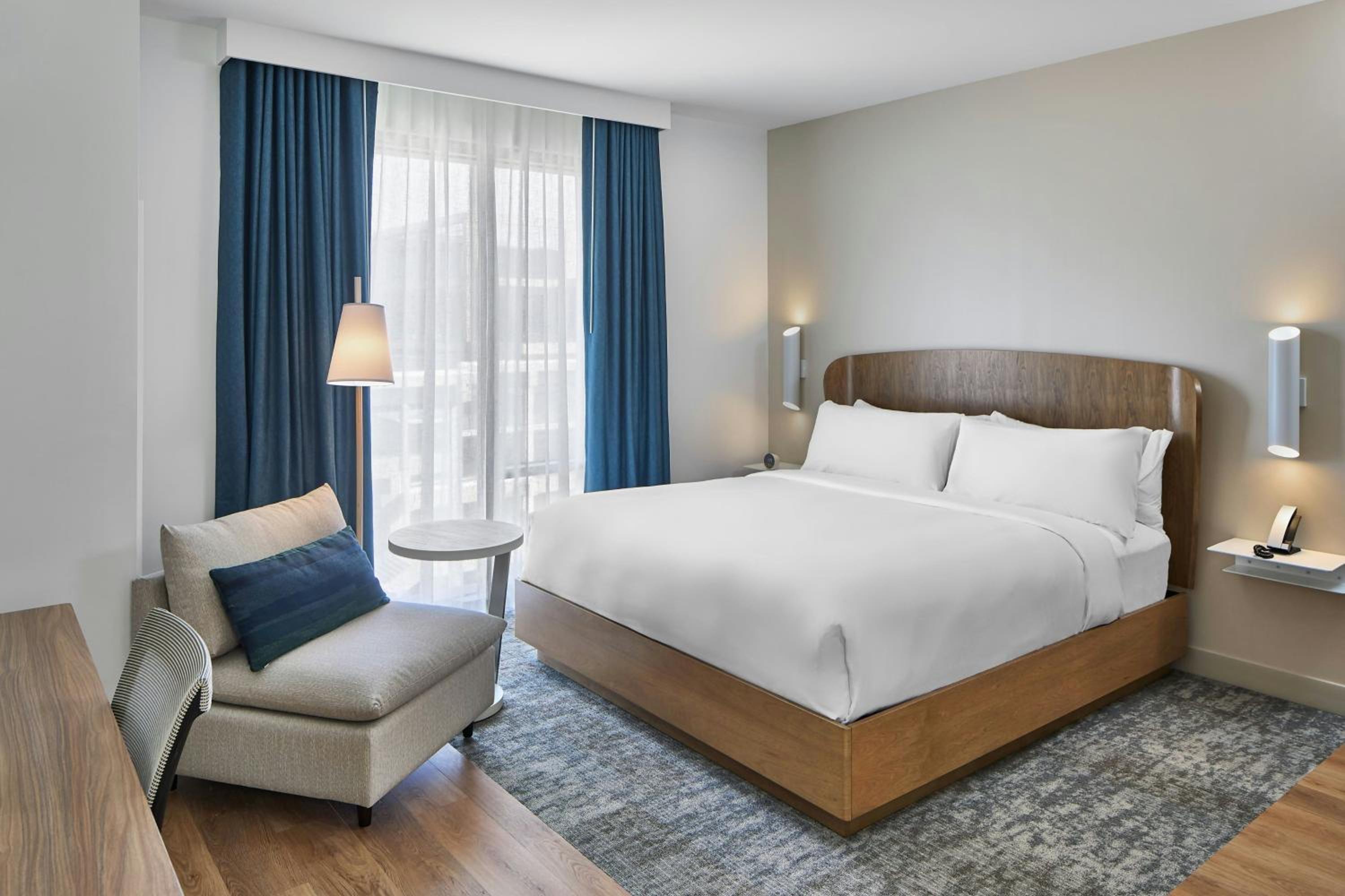 Studio King Room with Sofa Bed - Mobility/Hearing Accessible with Roll-In Shower - Photo 1