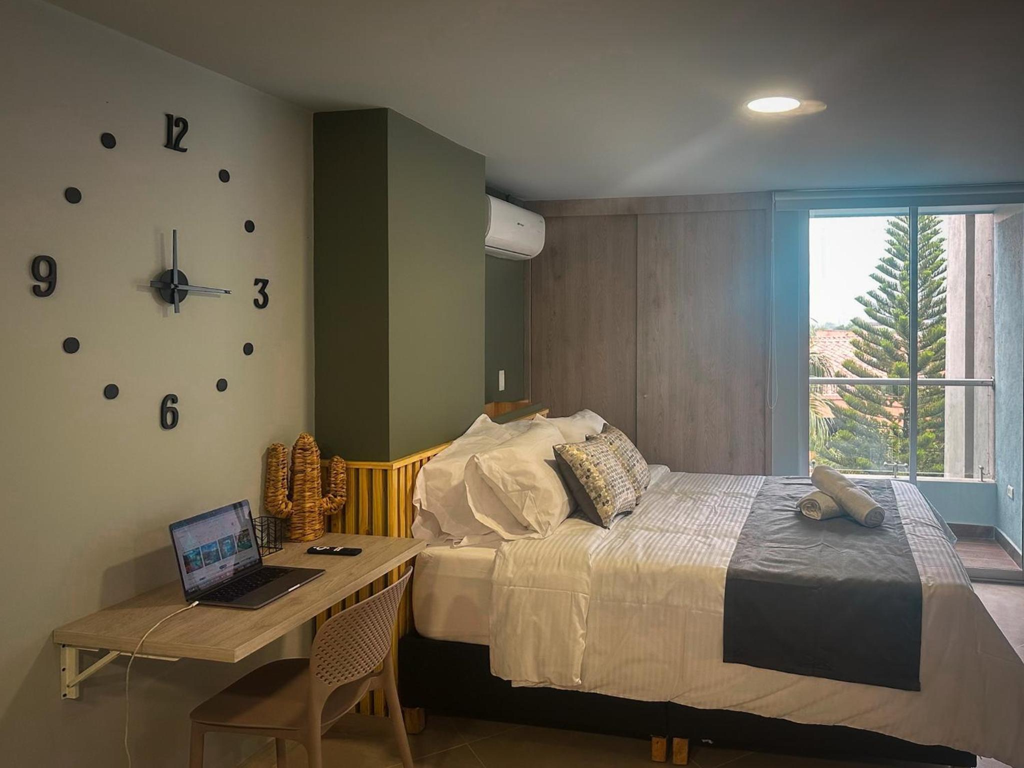 One-Bedroom Loft Apartment with Balcony