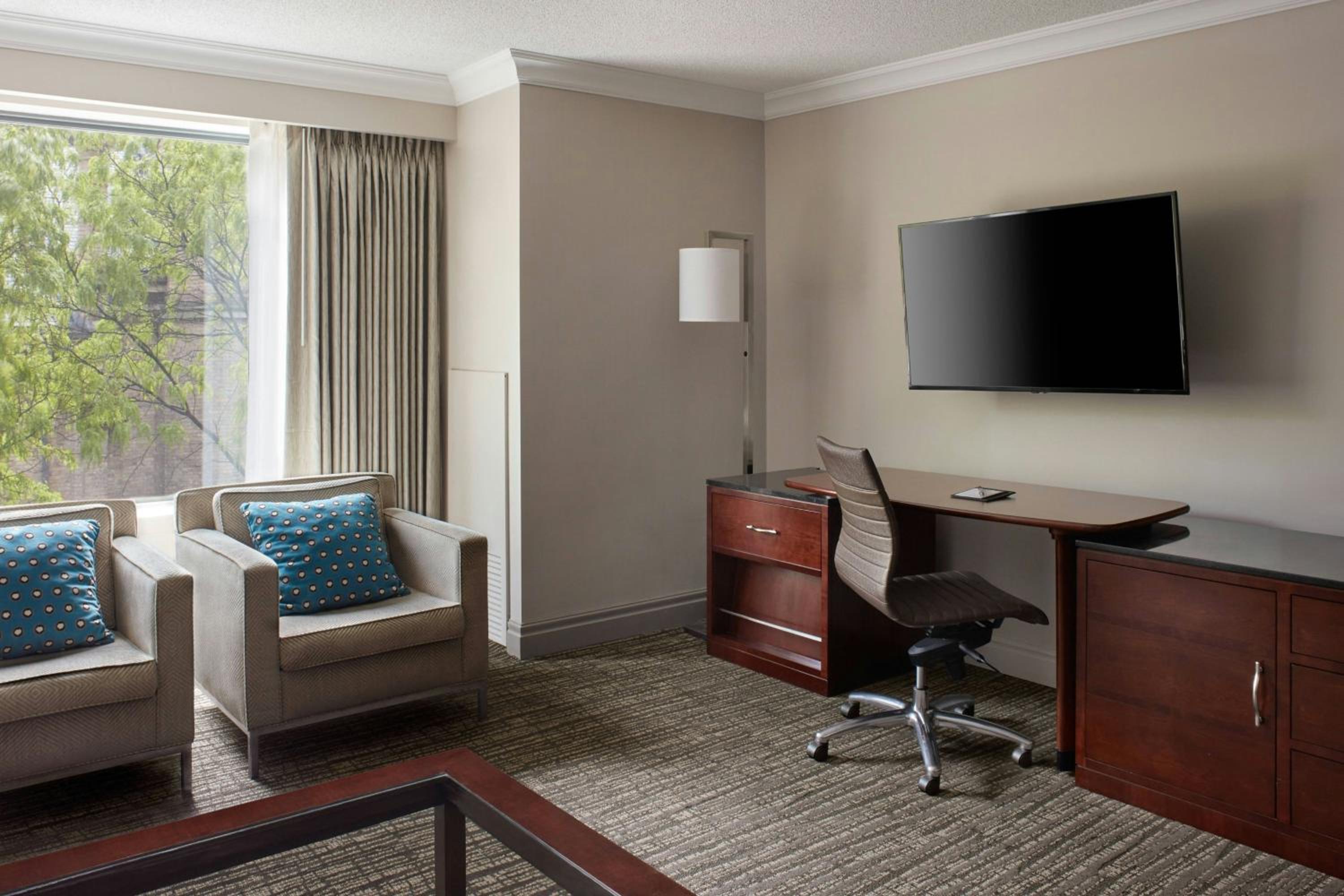 Deluxe One-Bedroom King Suite with Sofa Bed