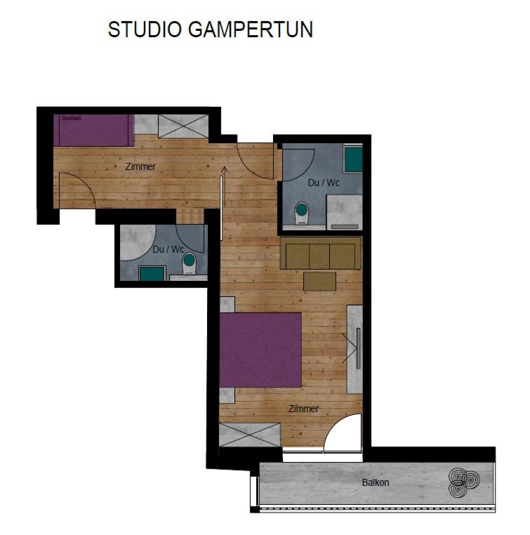 Studio with Balcony photo 1
