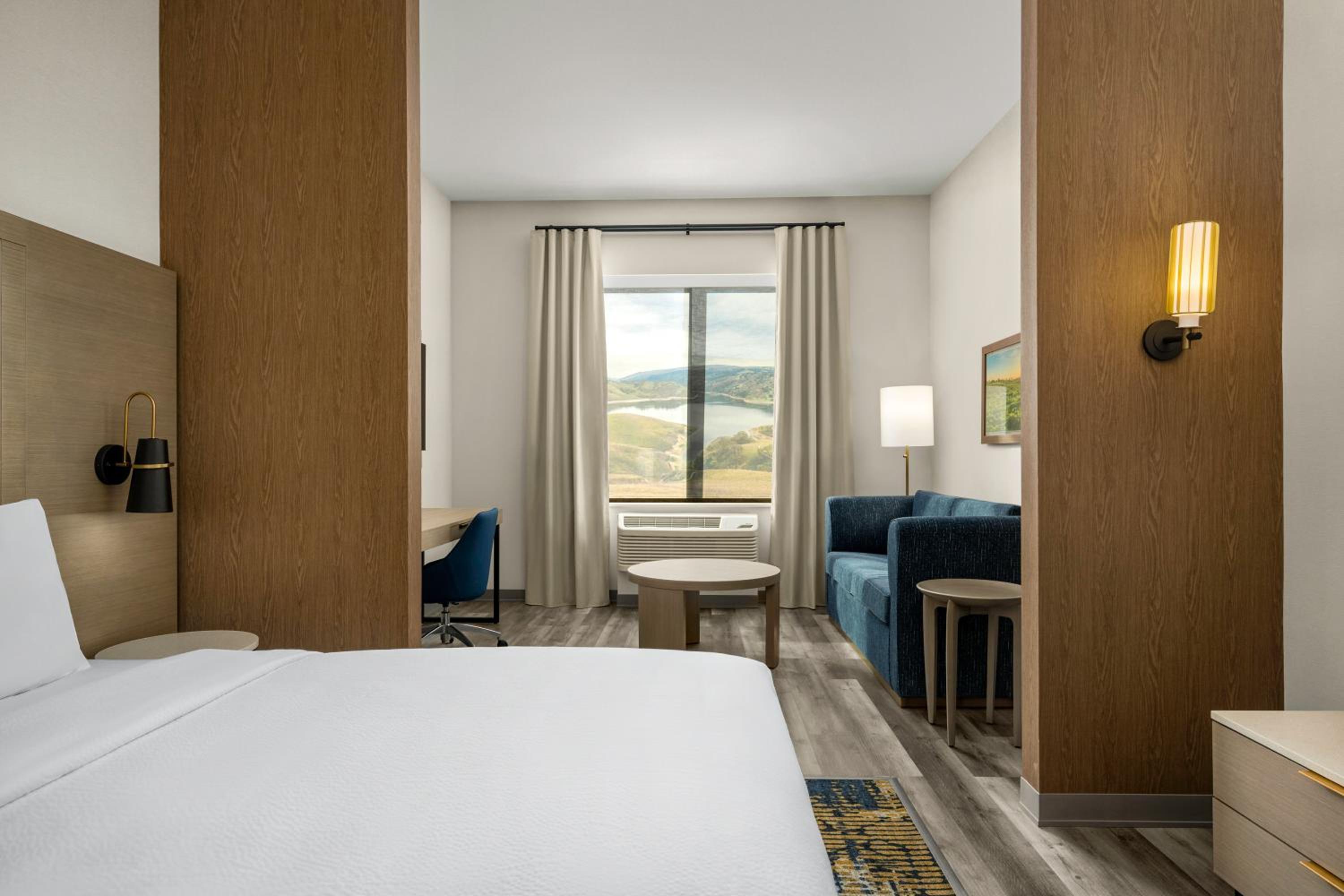 One-Bedroom King Suite with Sofa Bed and Mountain View