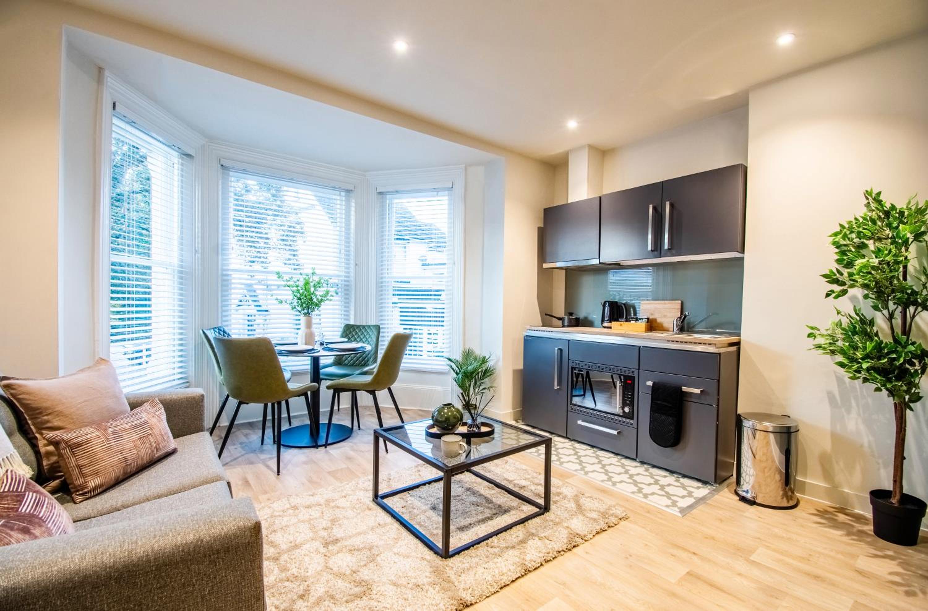 Deluxe One-Bedroom Apartment