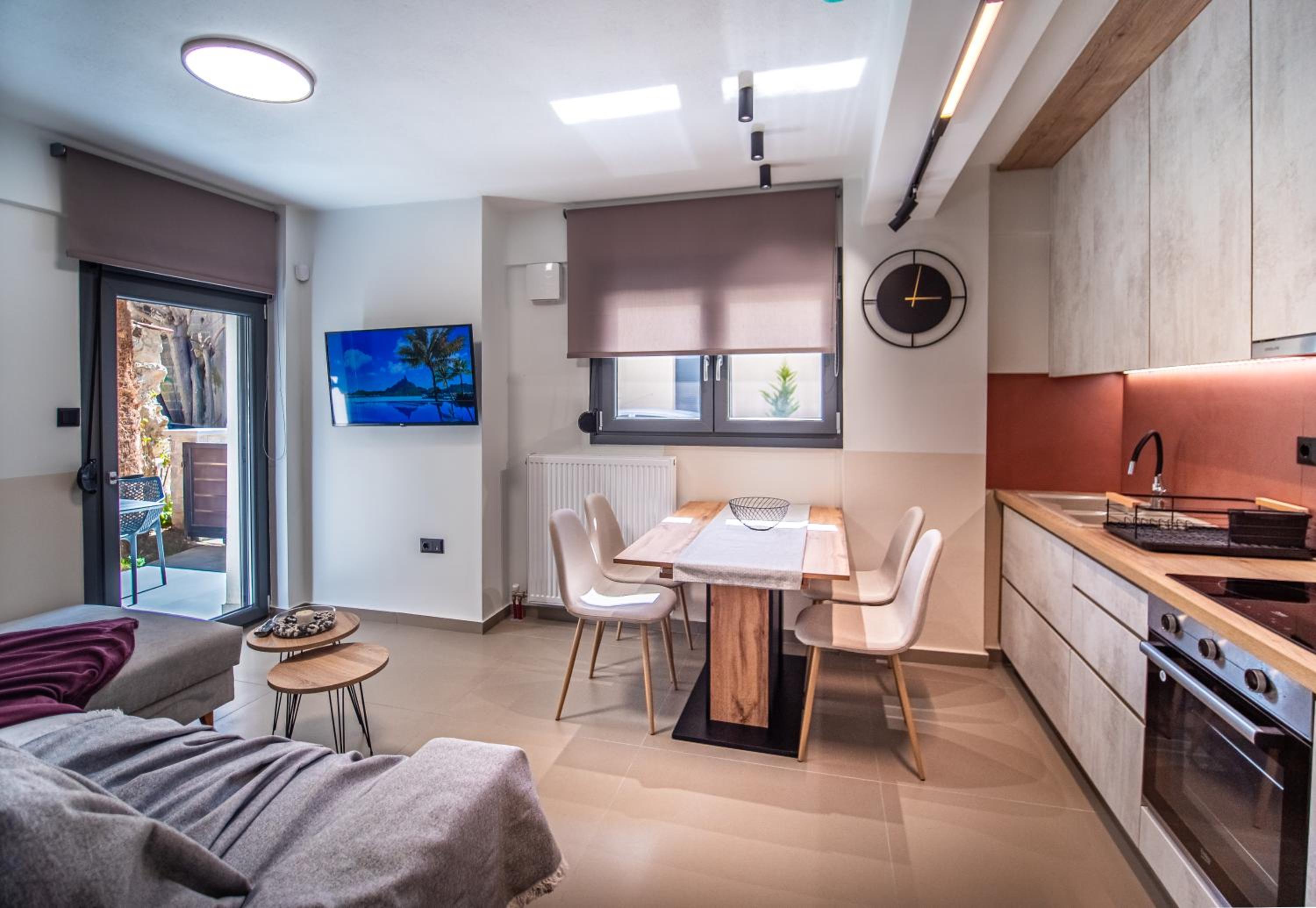 One-Bedroom Apartment with Garden