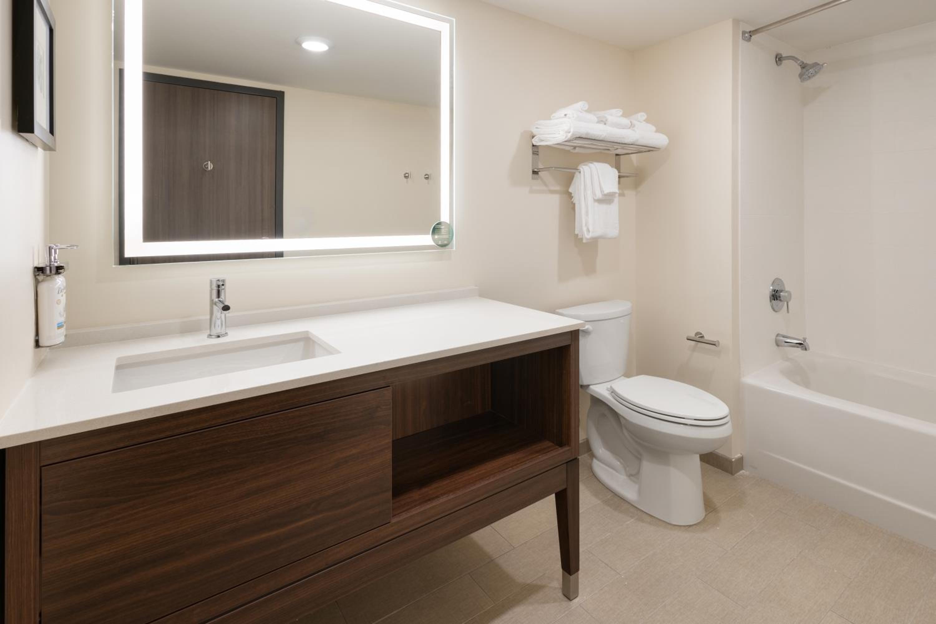 One-Bedroom Queen Suite with Two Queen Beds and Communications Mobility Accessible Tub - Photo 3