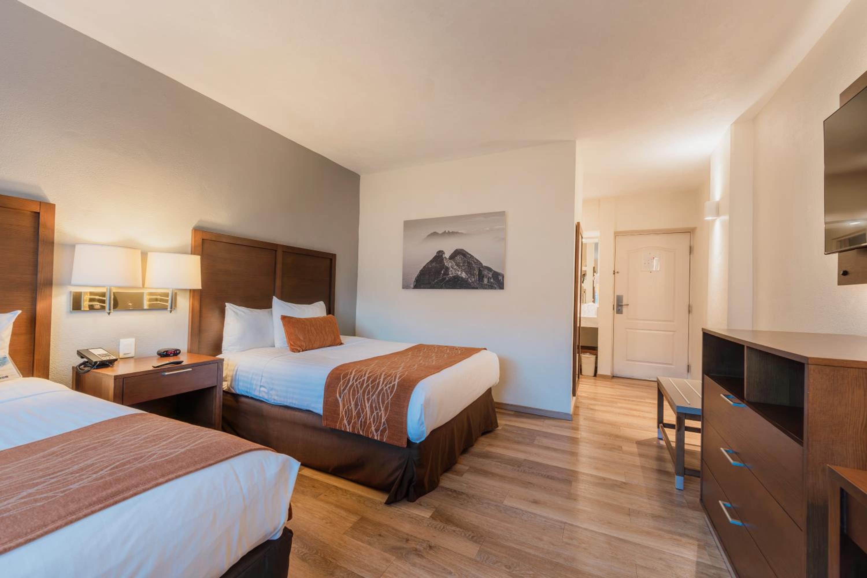 Double Suite with Two Double Beds and Balcony - Non Smoking