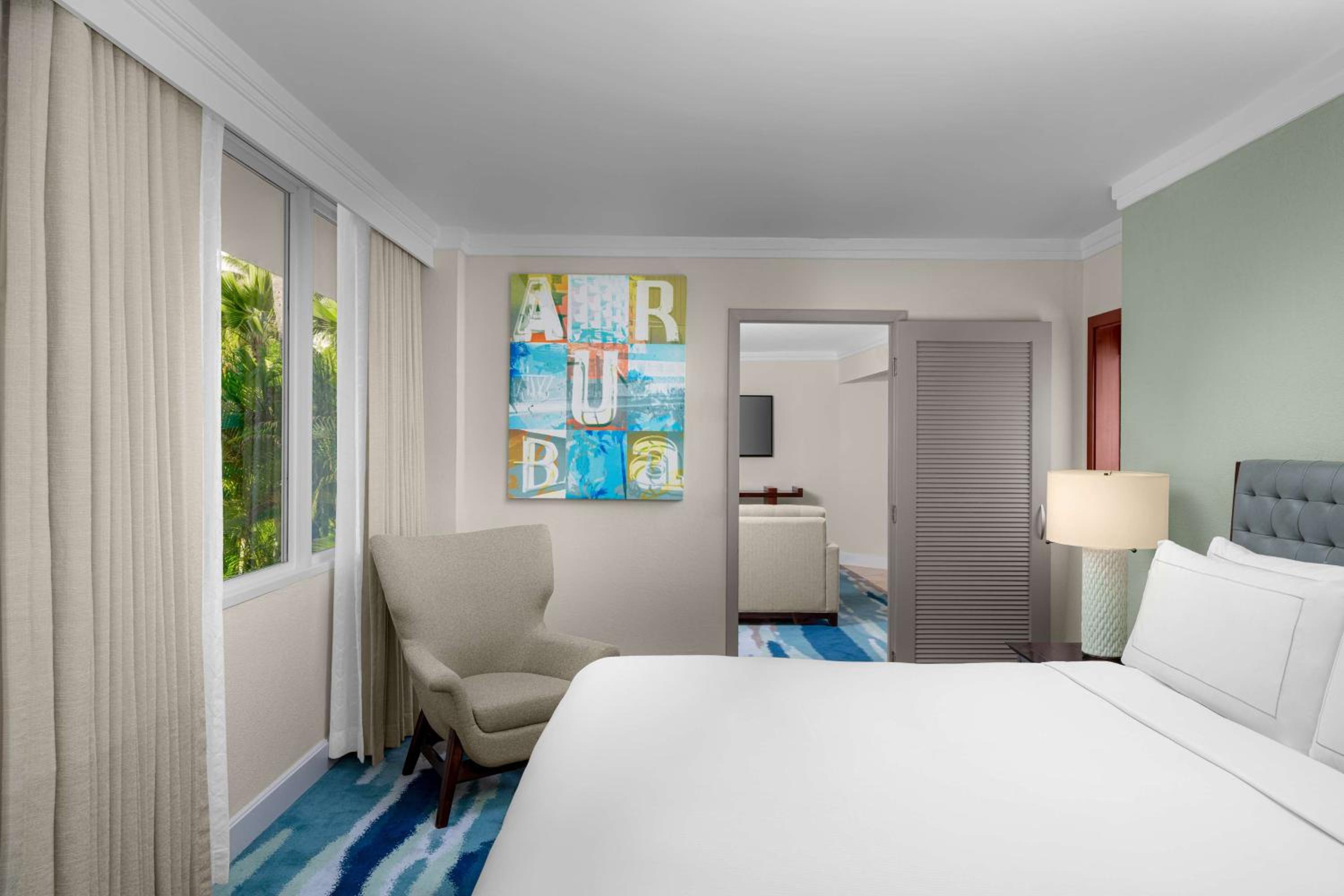 King Suite with Project View Bonaire - Full Balcony