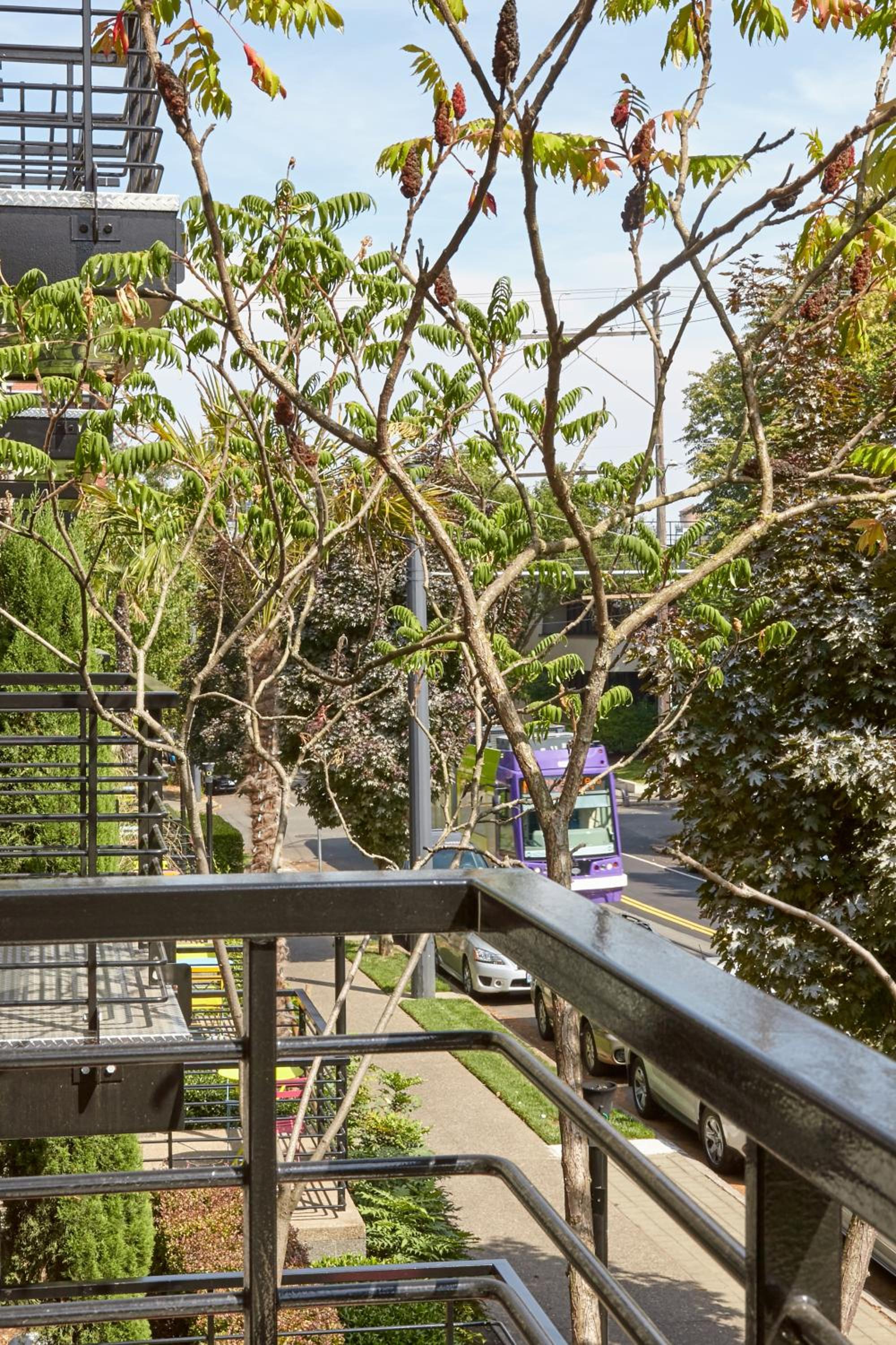 Studio with Balcony