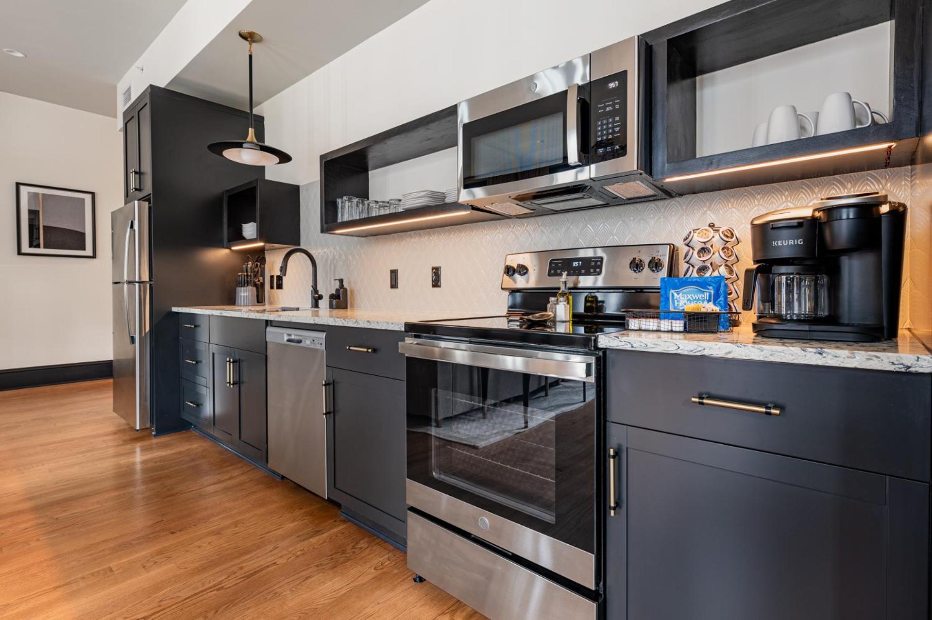 Three-Bedroom Apartment with View
