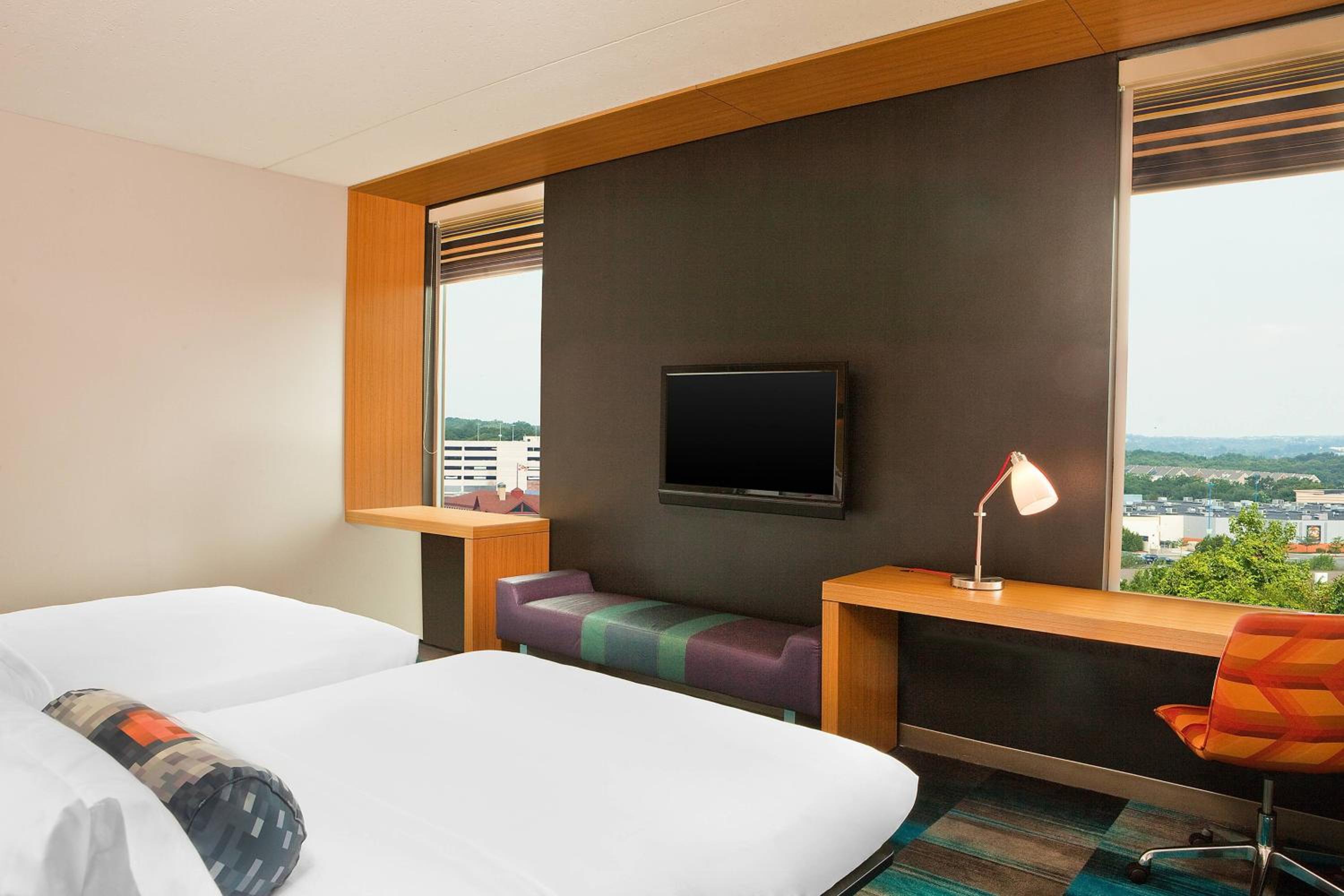 Queen Room with Two Queen Beds and Transfer Shower - Mobility and Hearing Accessible photo 3