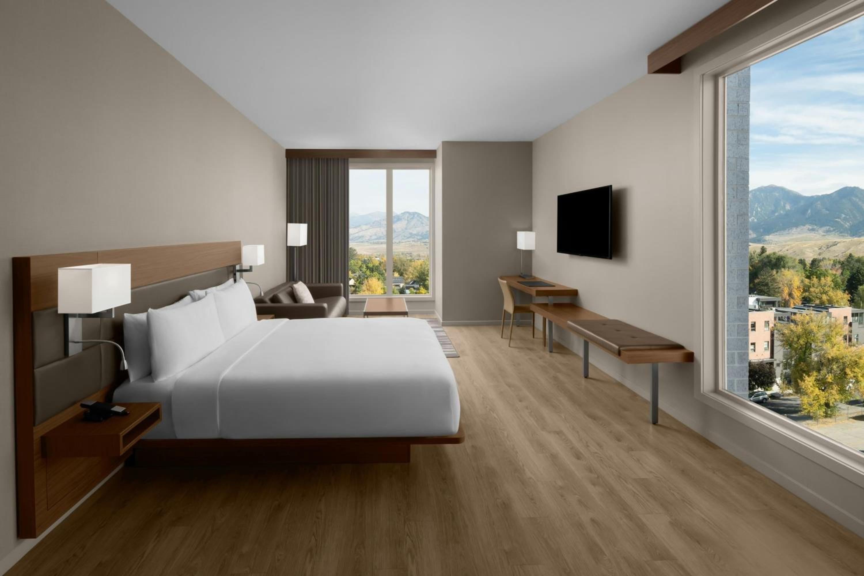 Guest King Room with Roll-In Shower and Mountain View - High Floor - Mobility Accessible - Photo 4