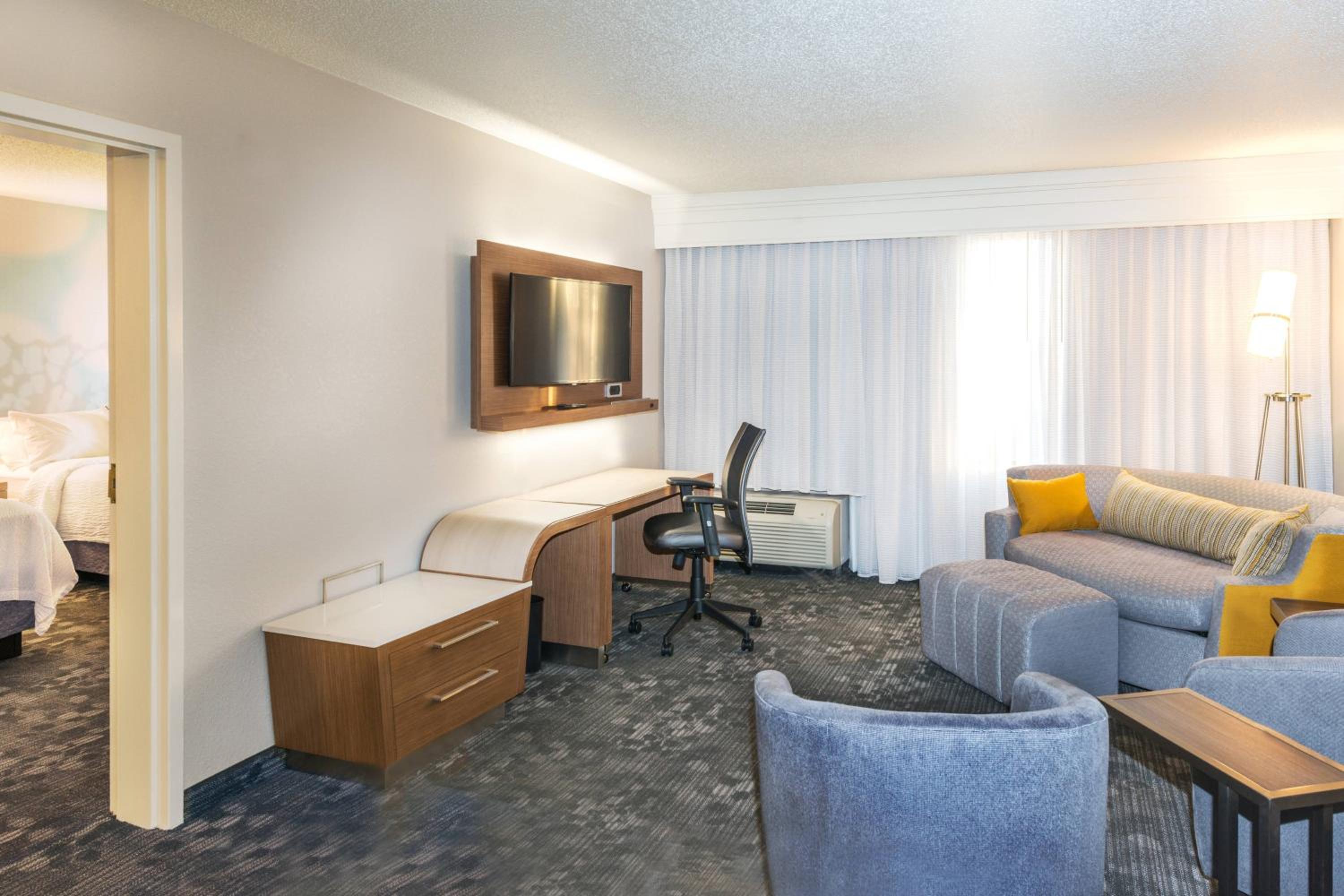One-Bedroom Suite with Two Double Beds and Sofa Bed
