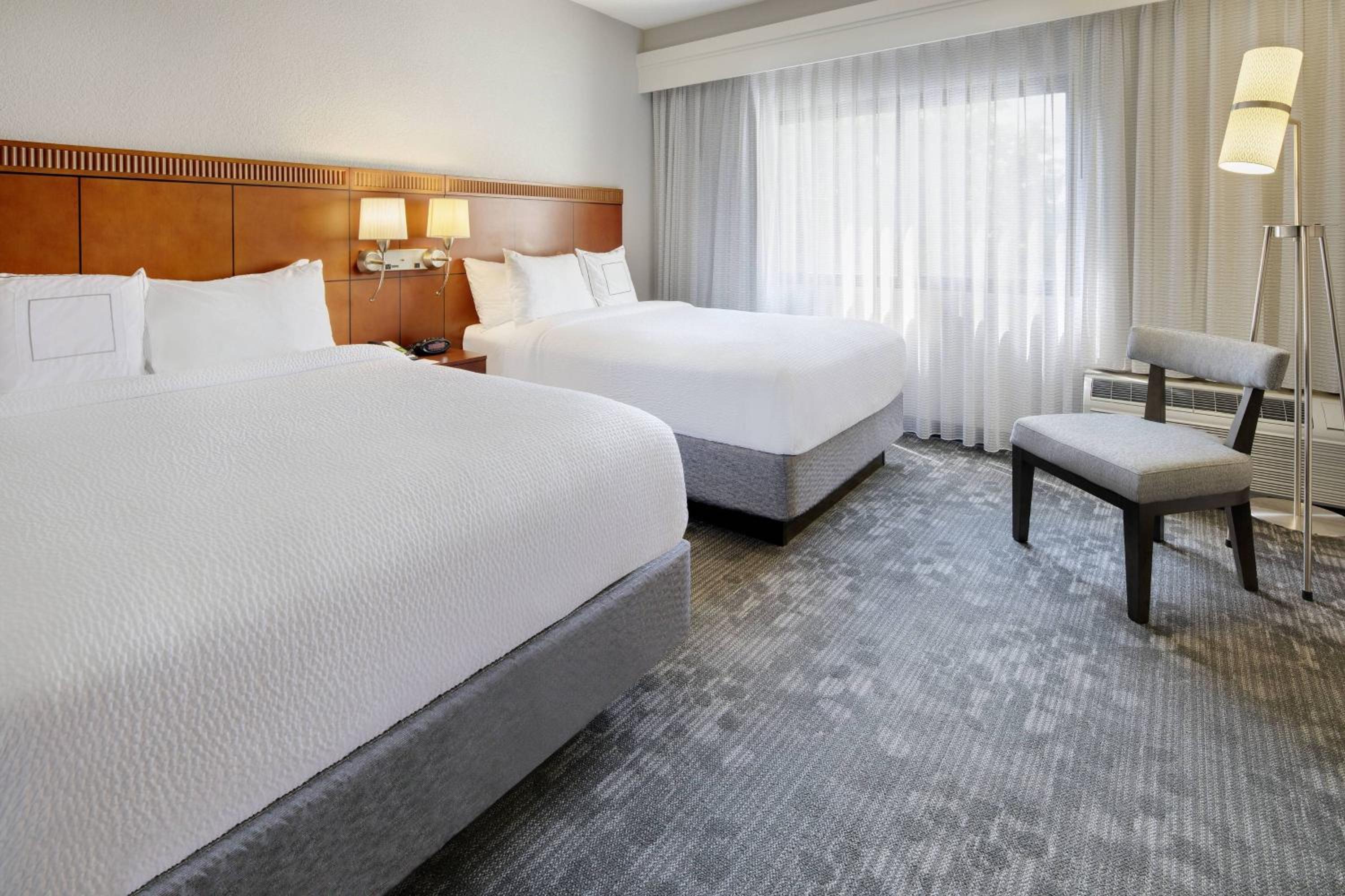One-Bedroom Suite with Two Double Beds and Sofa Bed - Hearing Accessible photo 2