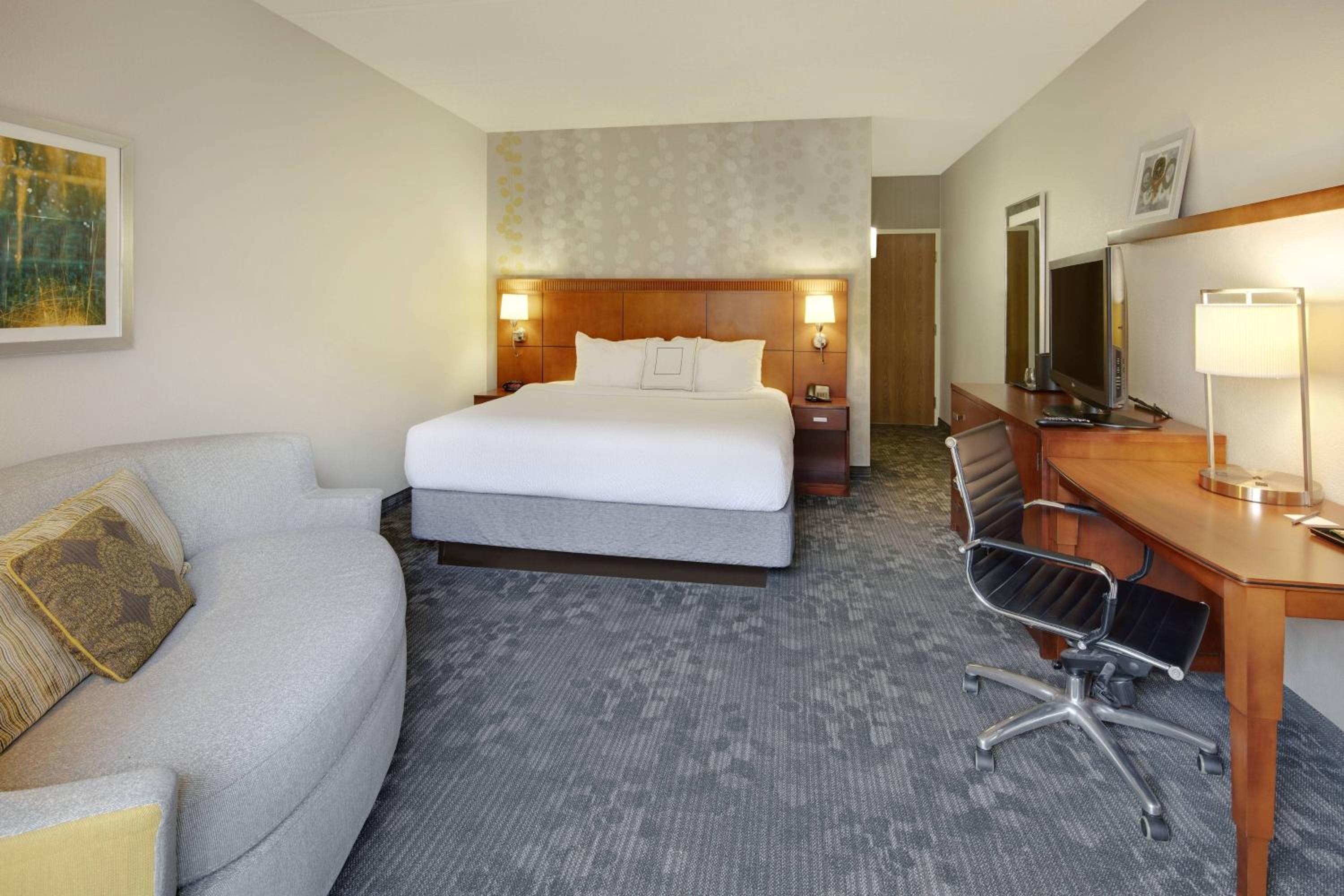 King Room with Sofa Bed and Roll-in Shower - Mobility and Hearing Accessible photo 1