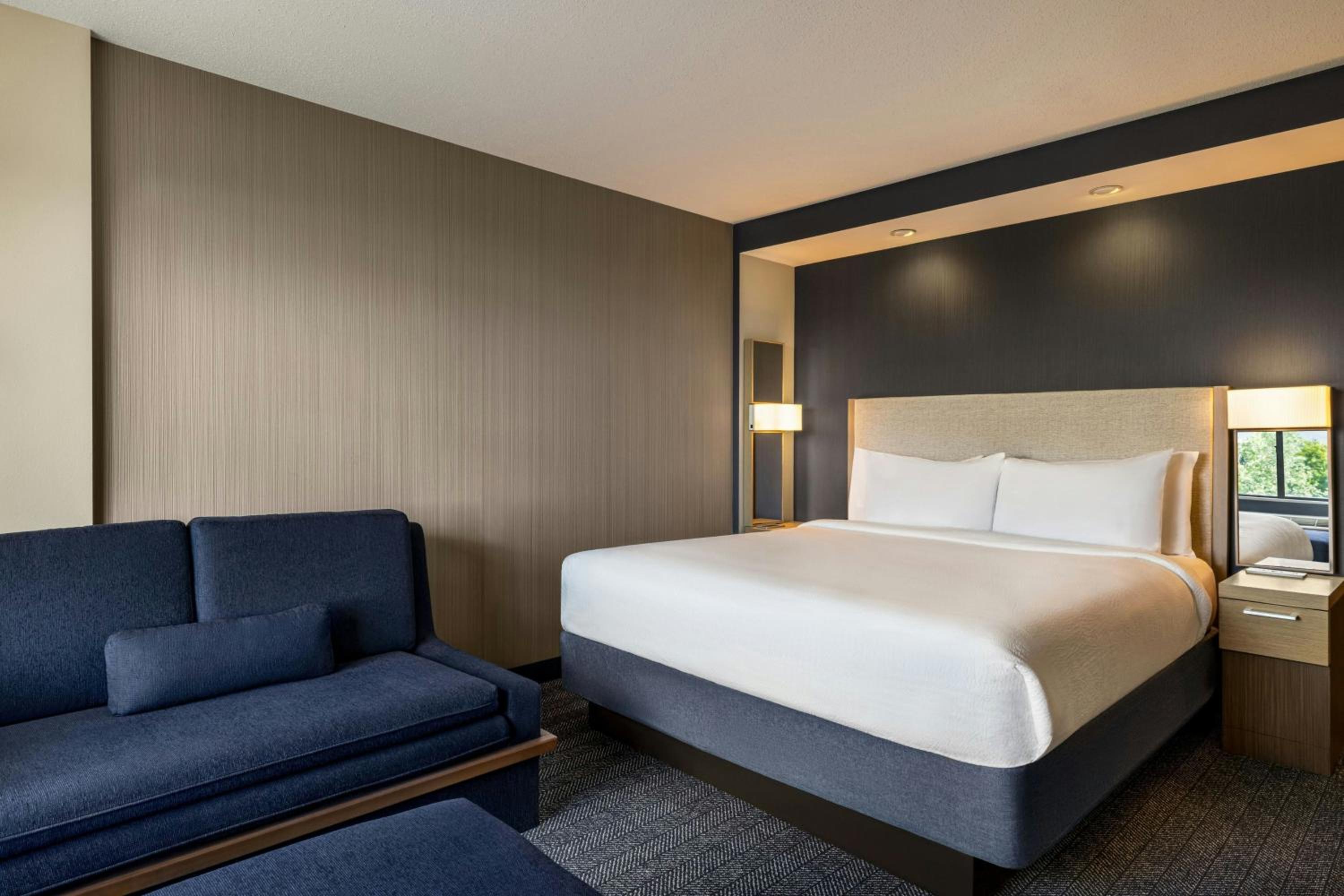 King Room with Roll-In Shower - Mobility Access/Hearing Accessible