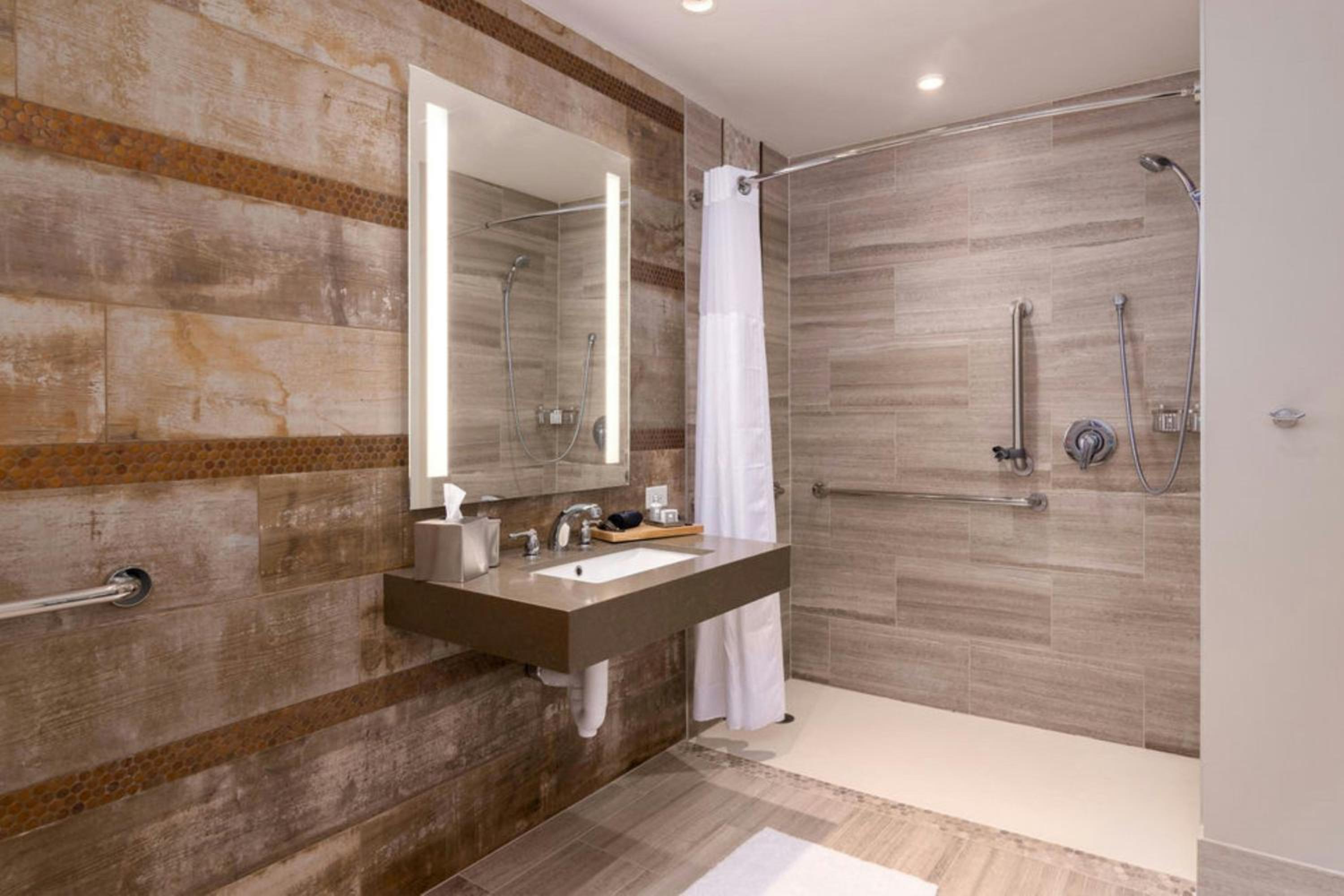 Nova Junior King Suite with Roll-In Shower - Mobility Accessible
