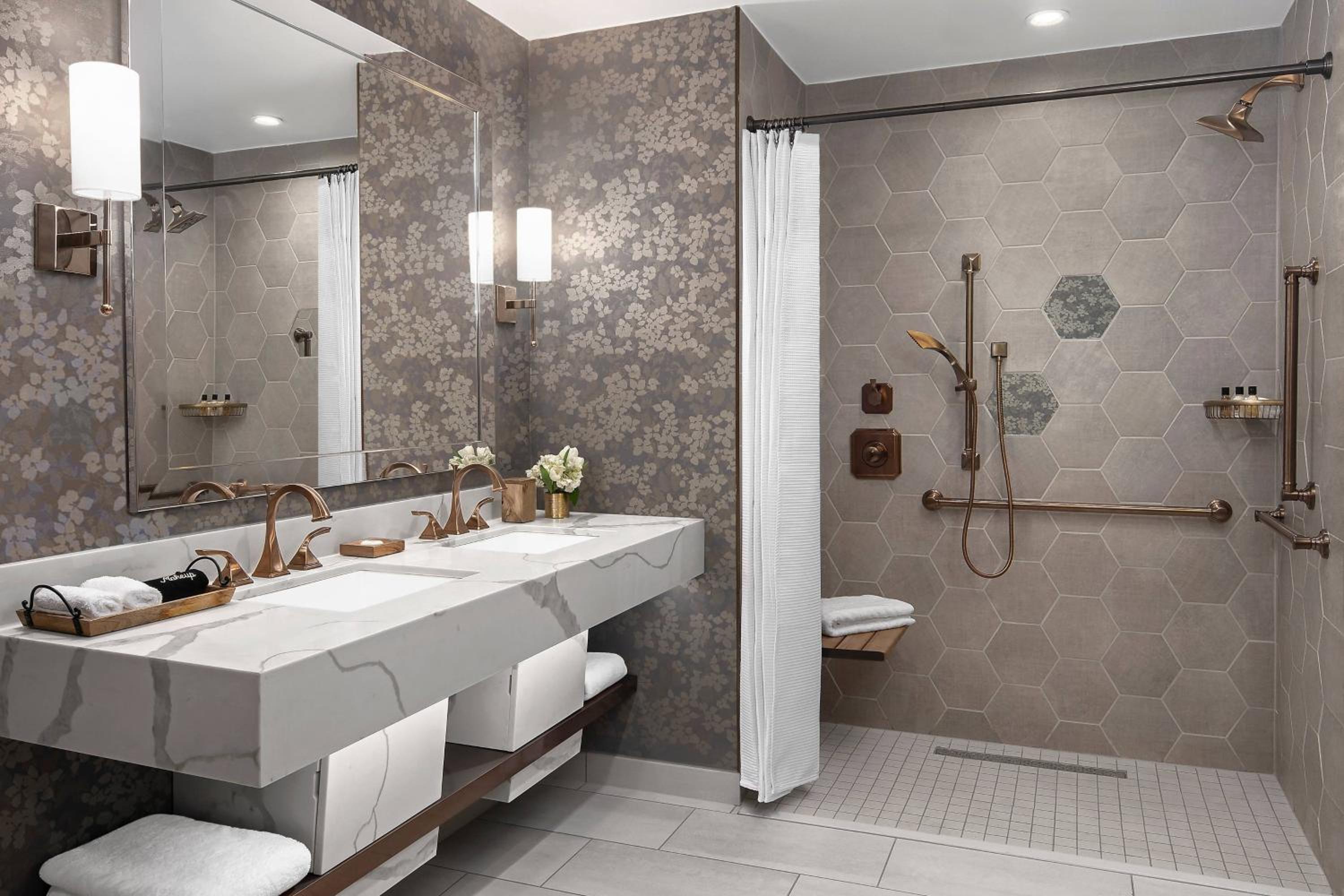 Meadow King Room - Mobility Accessible with Roll-In Shower