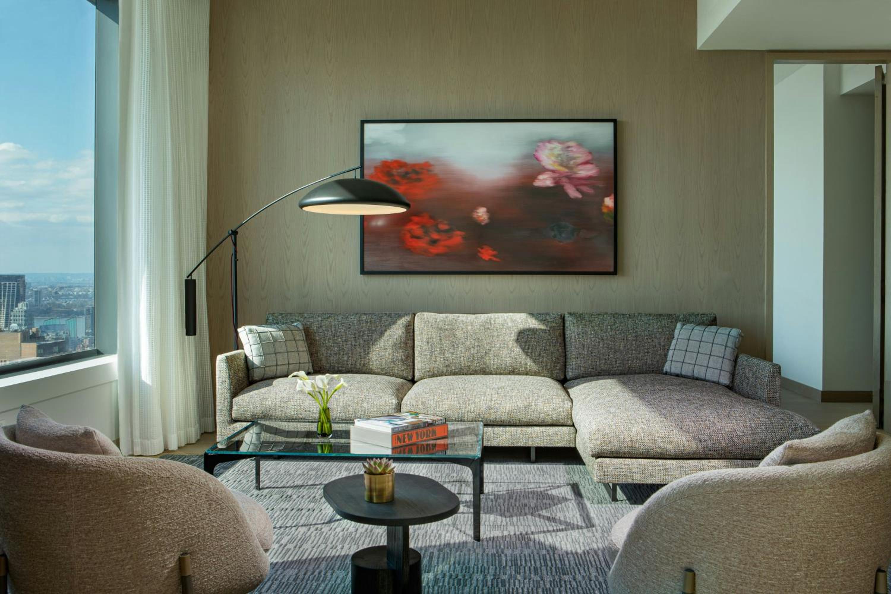 Executive Two-Bedroom Penthouse with Downtown View