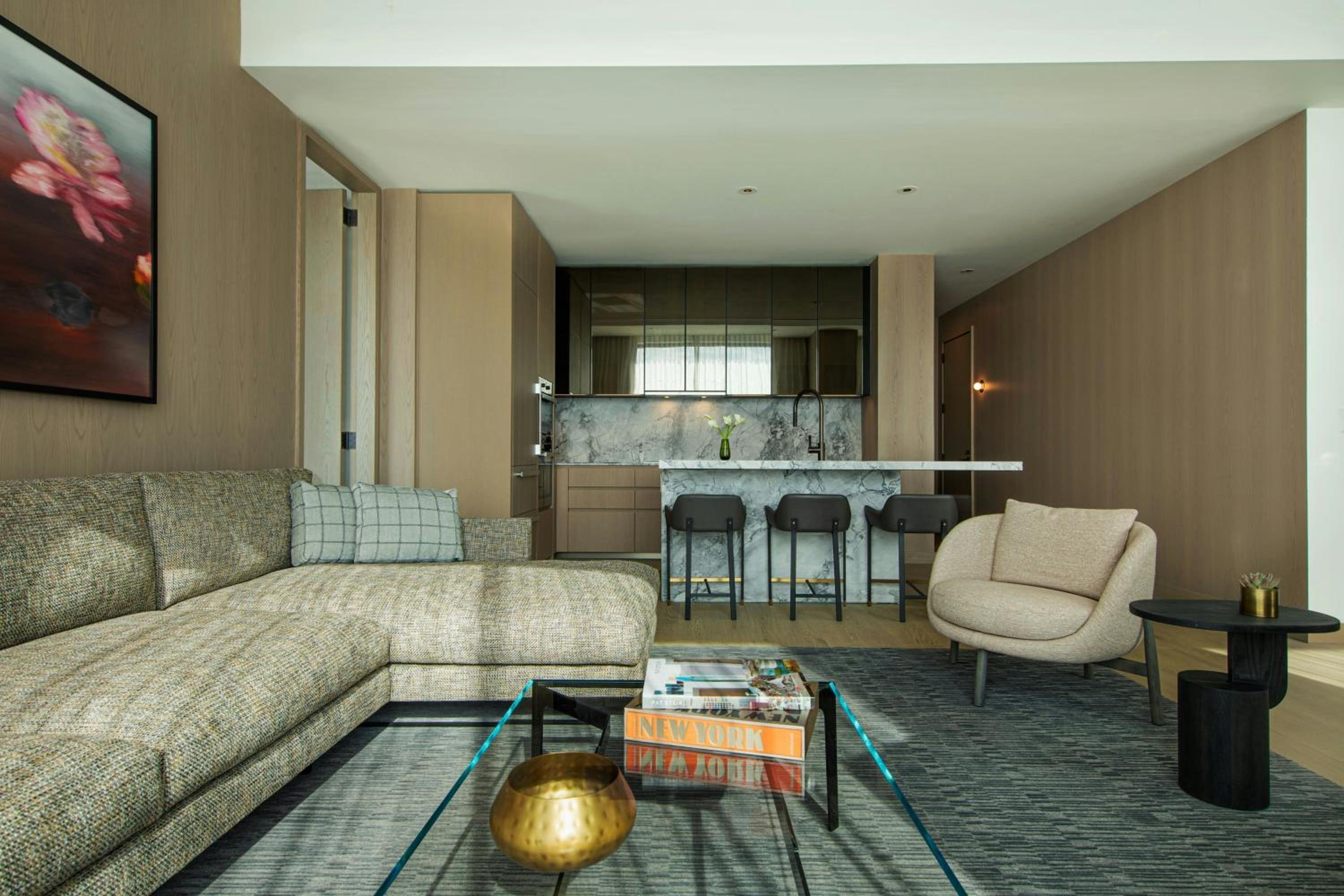 Executive Two-Bedroom Penthouse with Downtown View