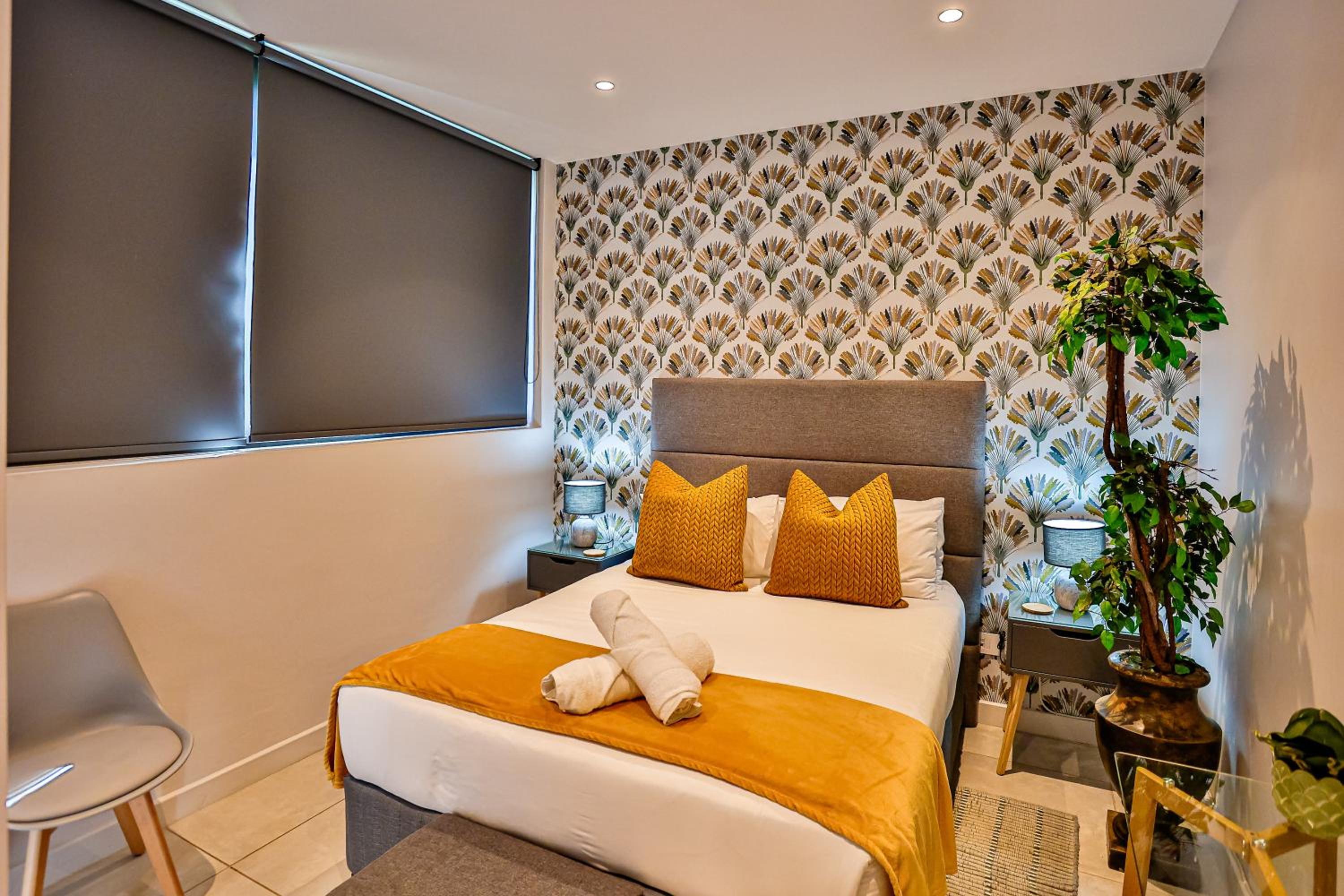 One-Bedroom Apartment with Garden View