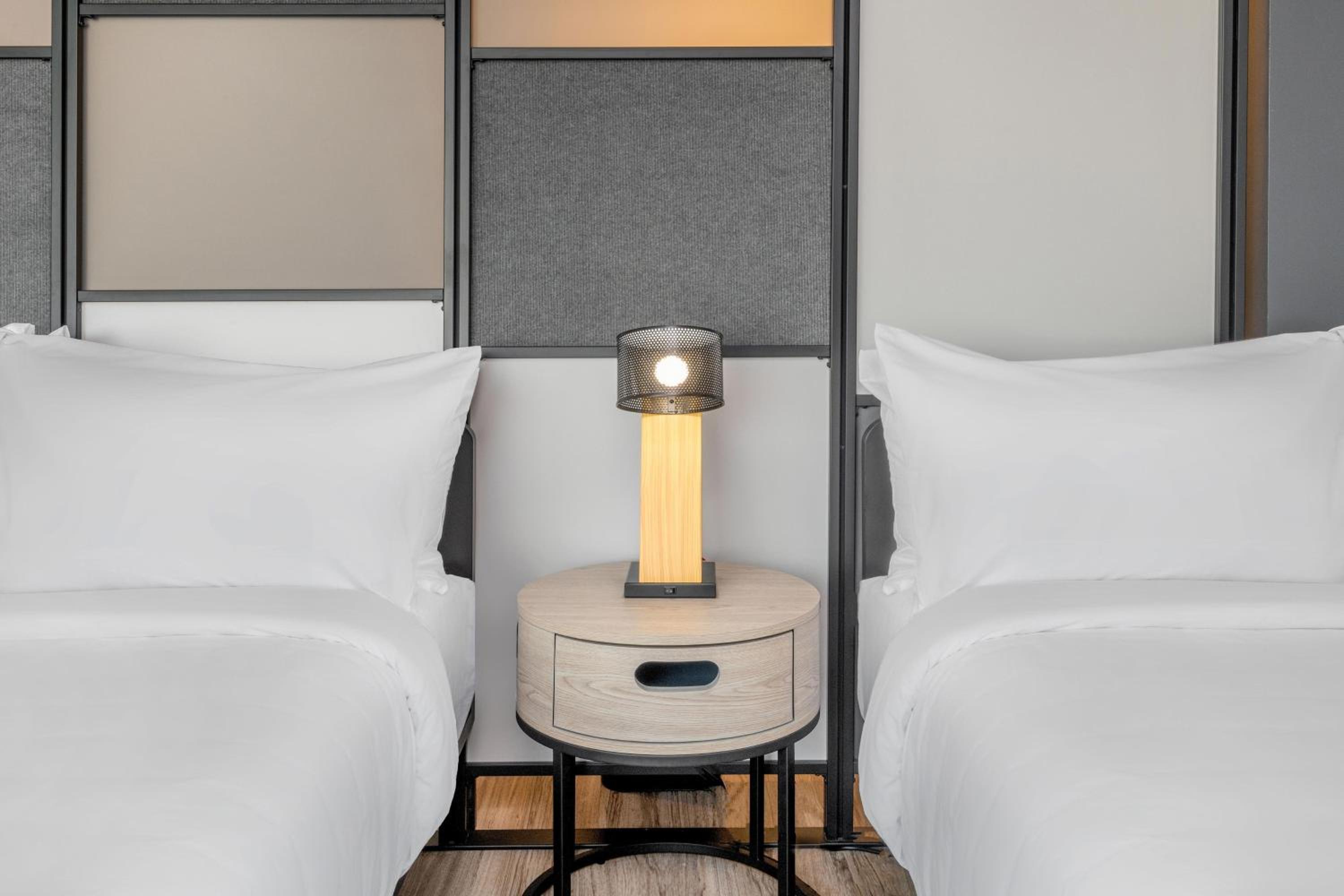 Queen Room - Mobility Accessible with Roll-In Shower