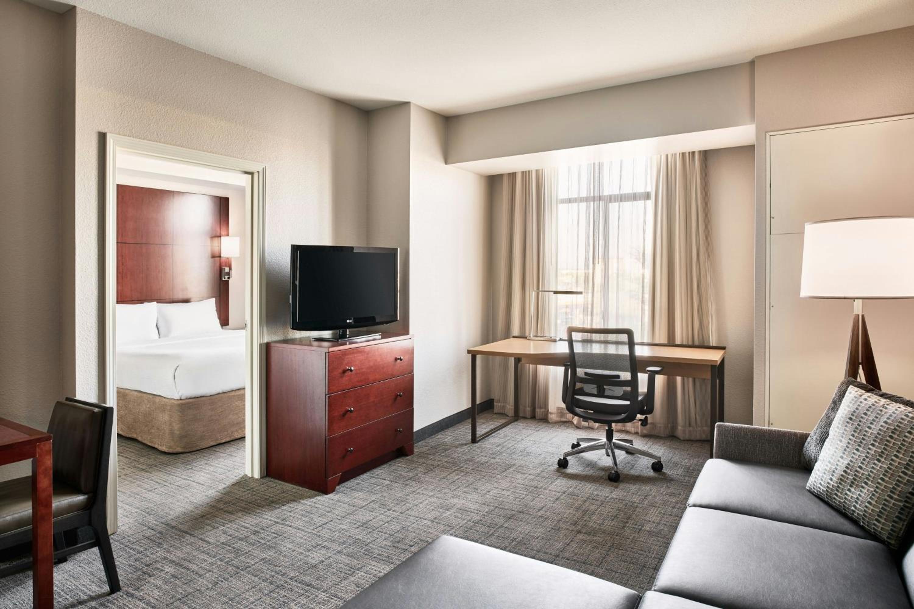 One-Bedroom King Suite with Sofa Bed and Roll-in Shower - Mobility and Hearing Accessible photo 1