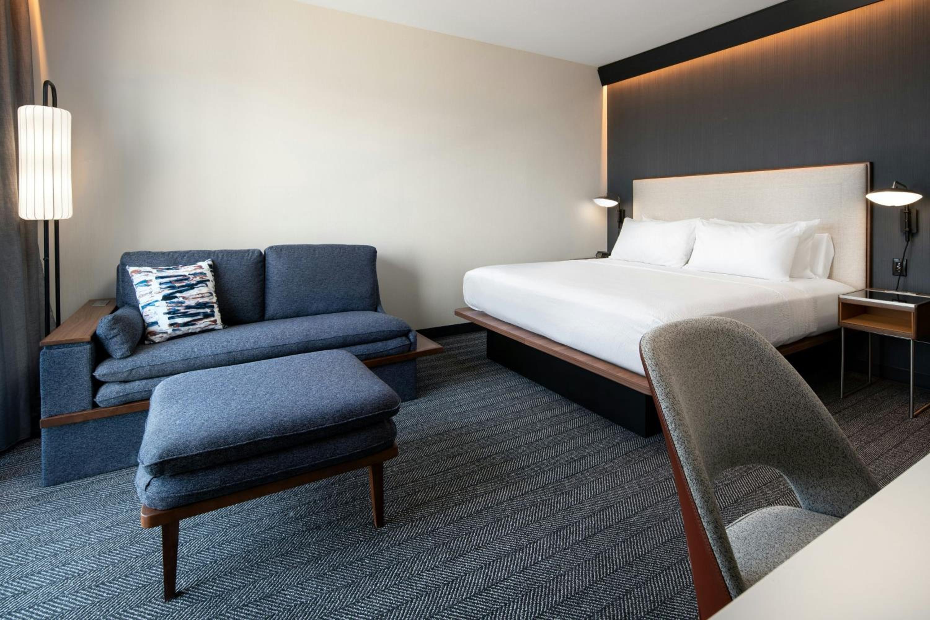 King Room with Sofa Bed and Adapted Tub - Mobility and Hearing Accessible