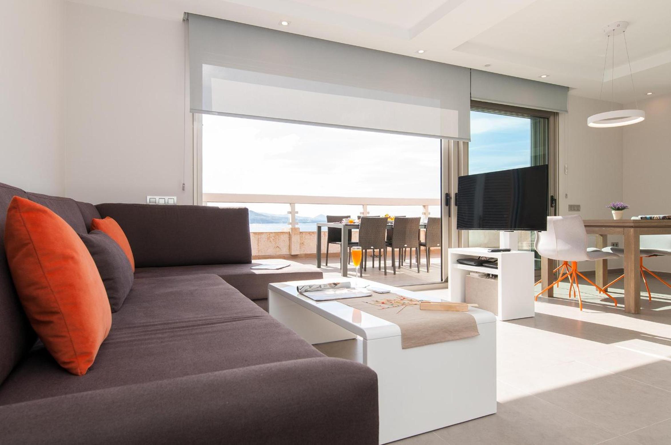Apartamento con vista al mar