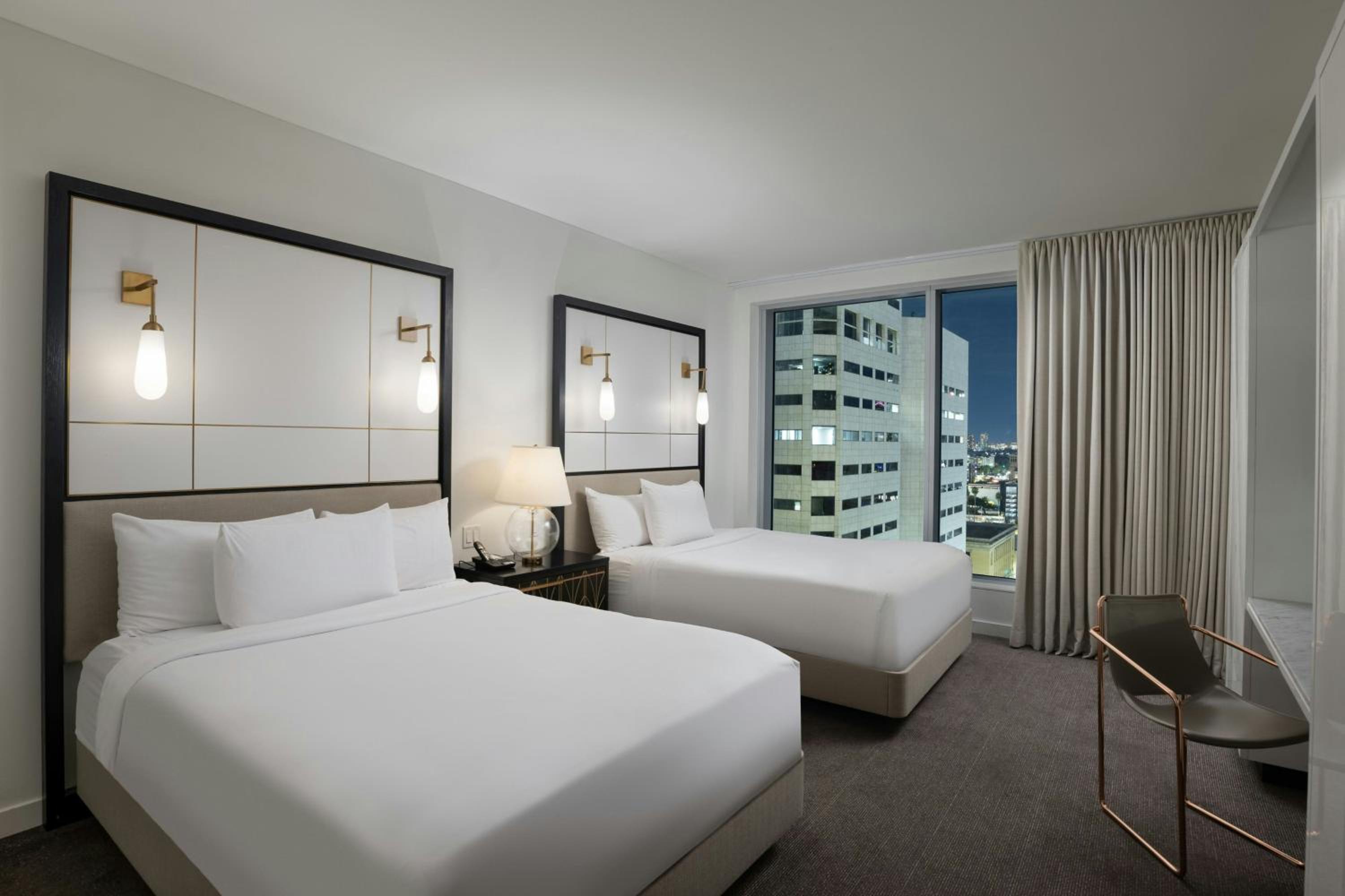 Queen Room with Two Queen Beds and Transfer Shower - Mobility and Hearing Accessible photo 2