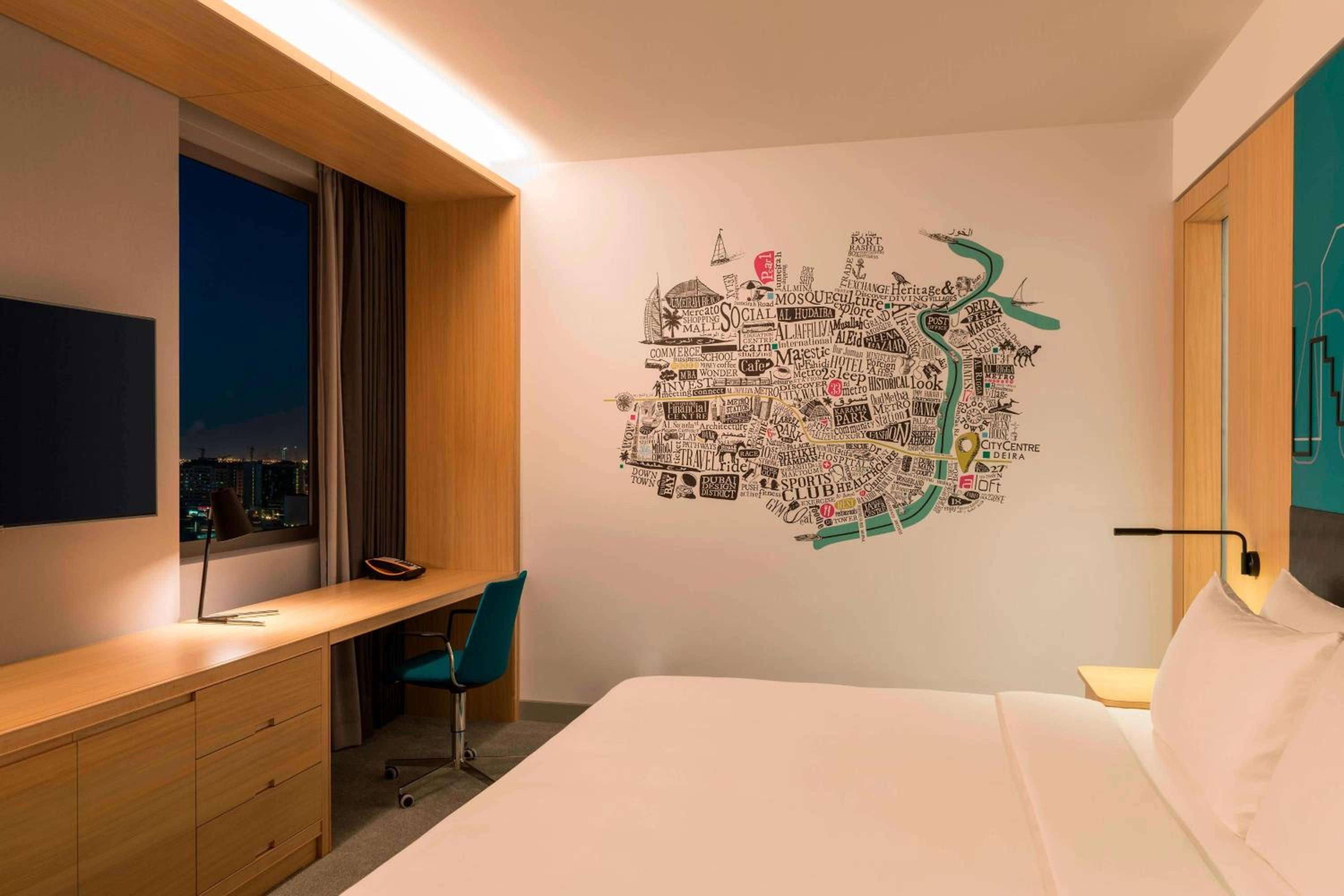 Aloft Room, Guest room, King, City view photo 2