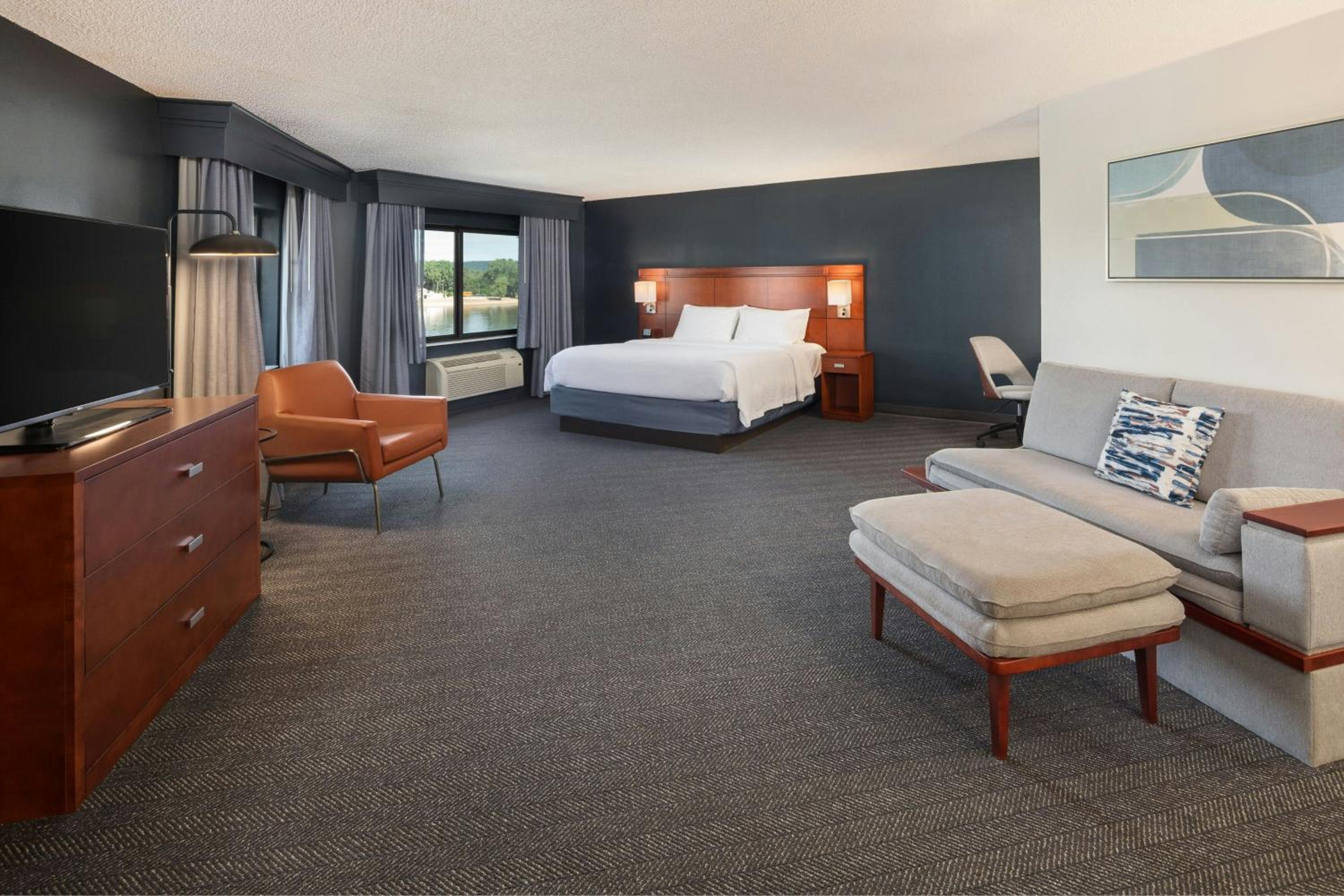 Larger King Studio with River View and Sofa Bed photo 3