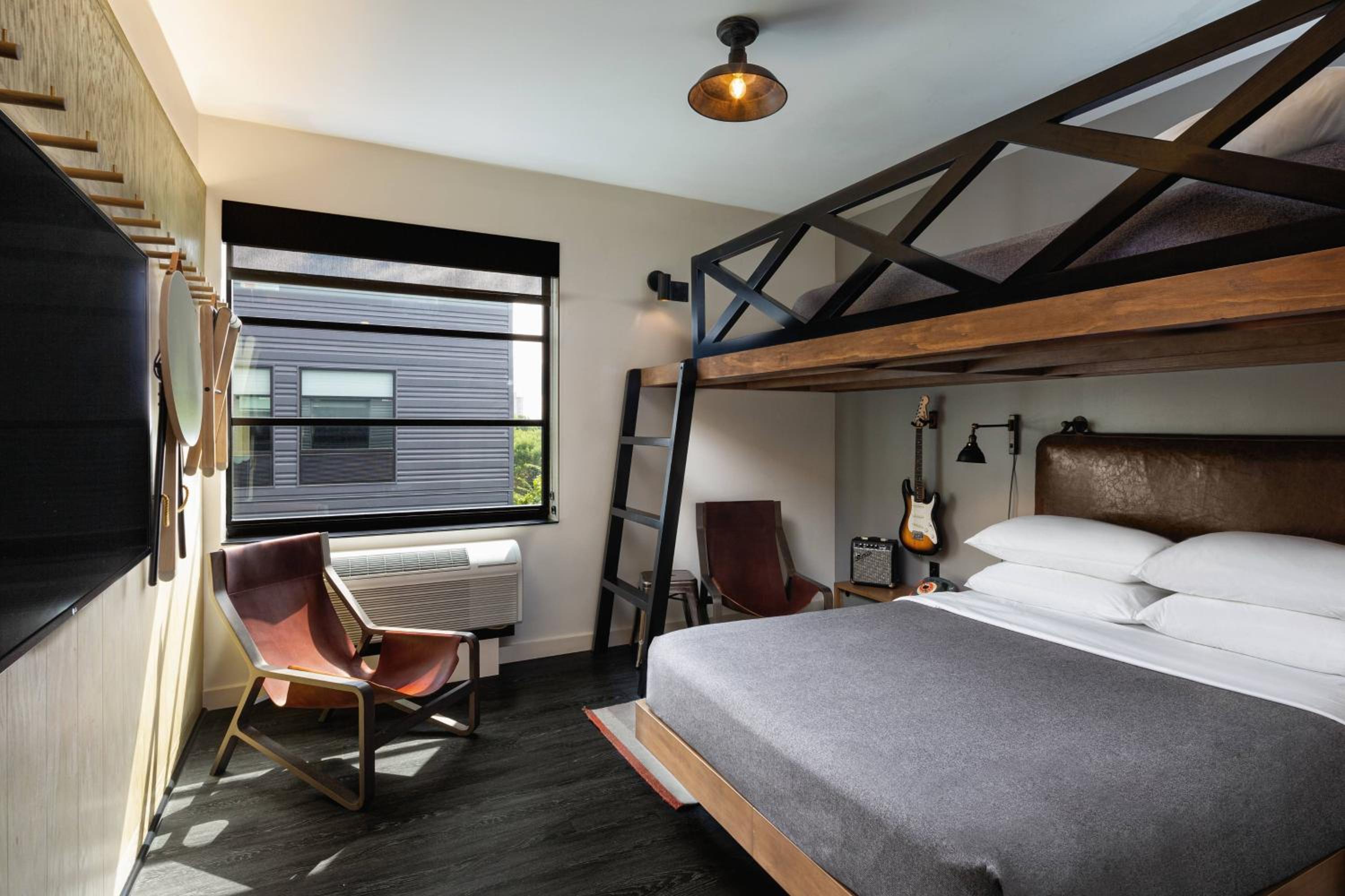 Loft with One Queen Bed and One Specialty Bed photo 1