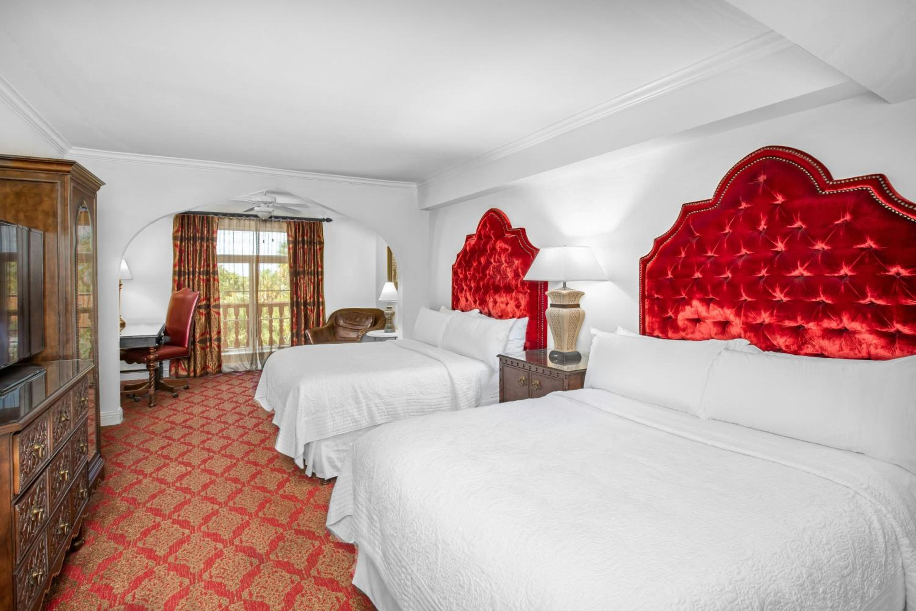 Premium, Guest room, 2 Queen (Mobility &amp; Hearing Accessible w/ Roll-in Shower) - Photo 1