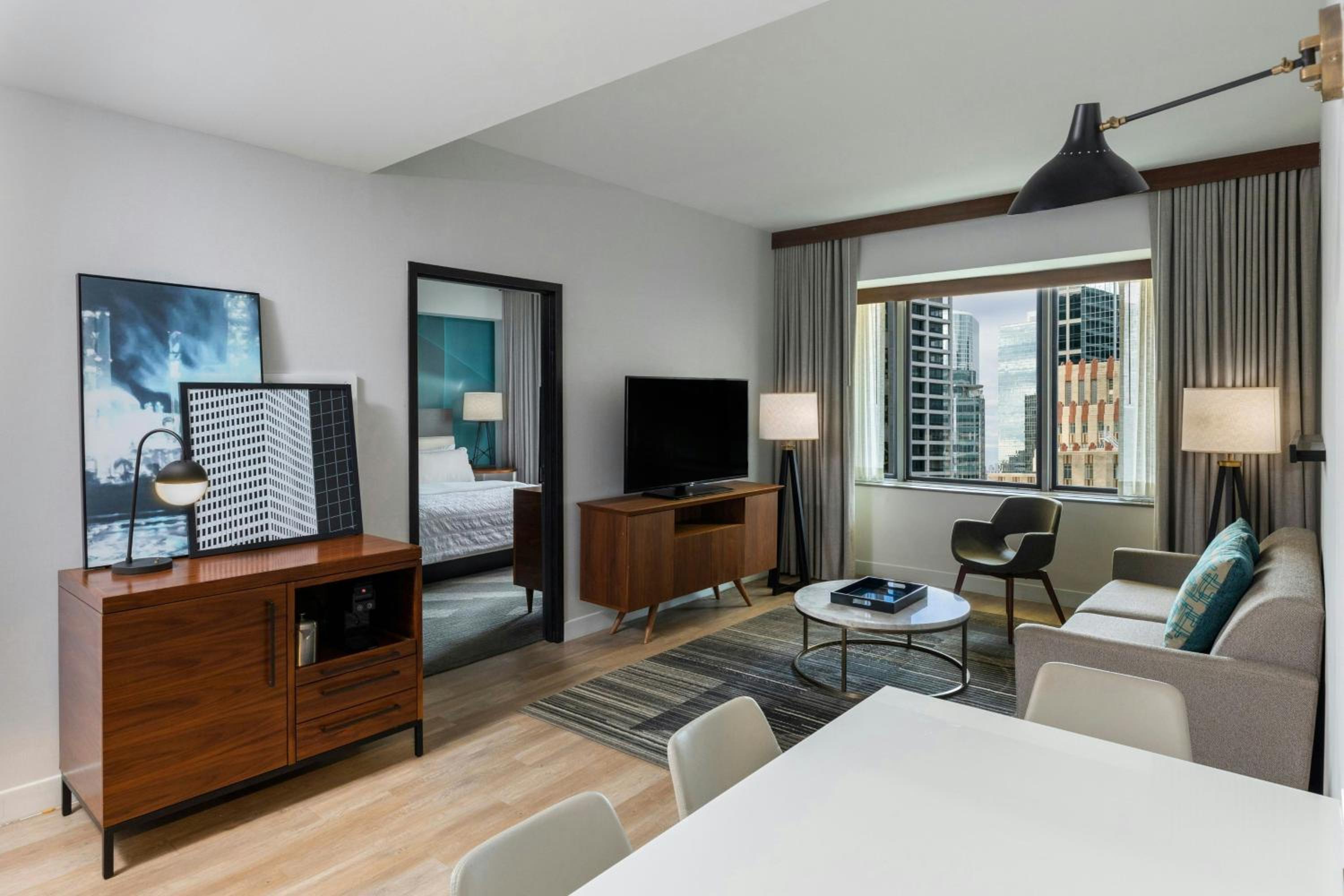 Premium King Suite with Sofa Bed and City View