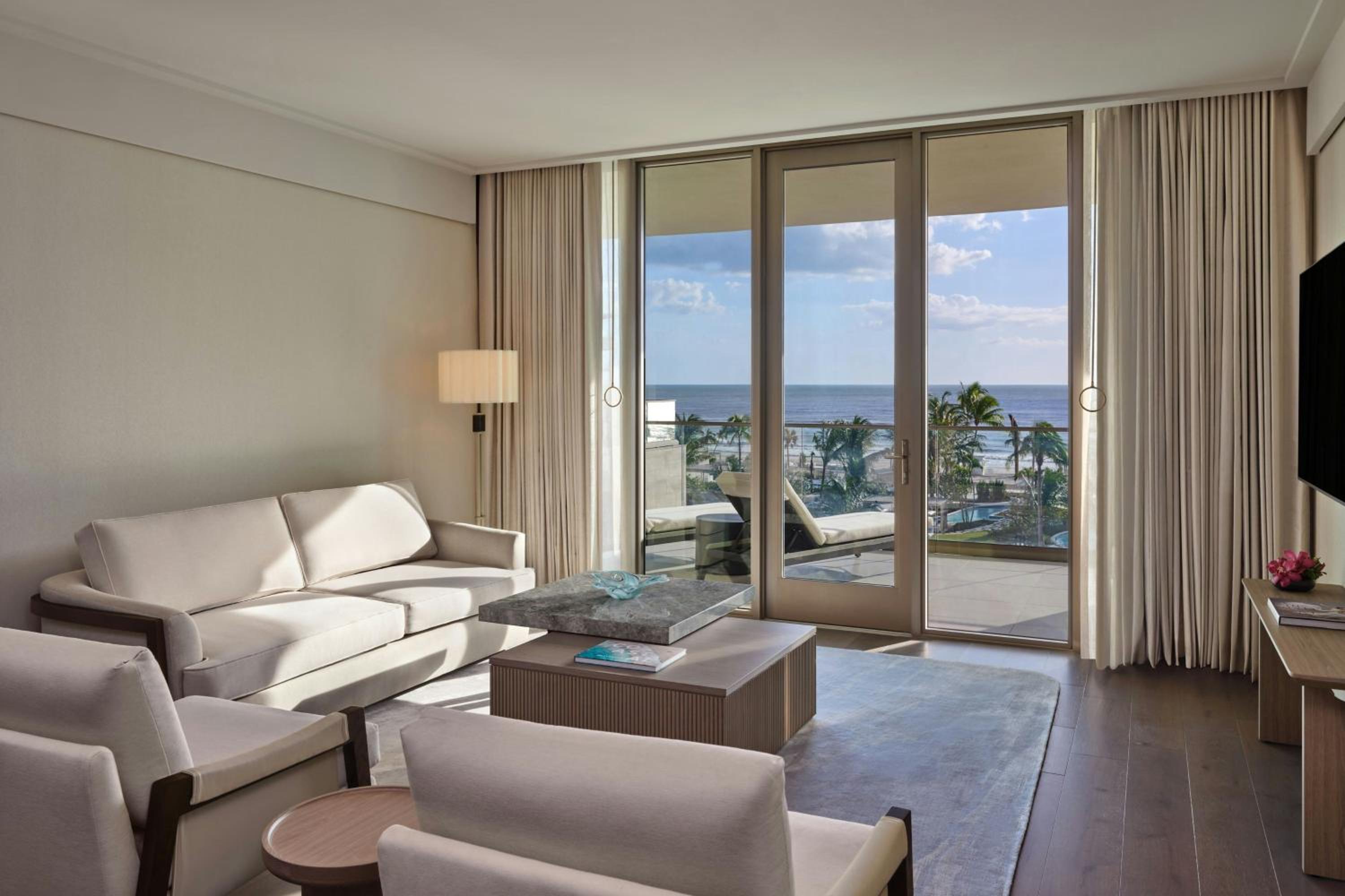 Two-Bedroom Suite with Balcony and Ocean View