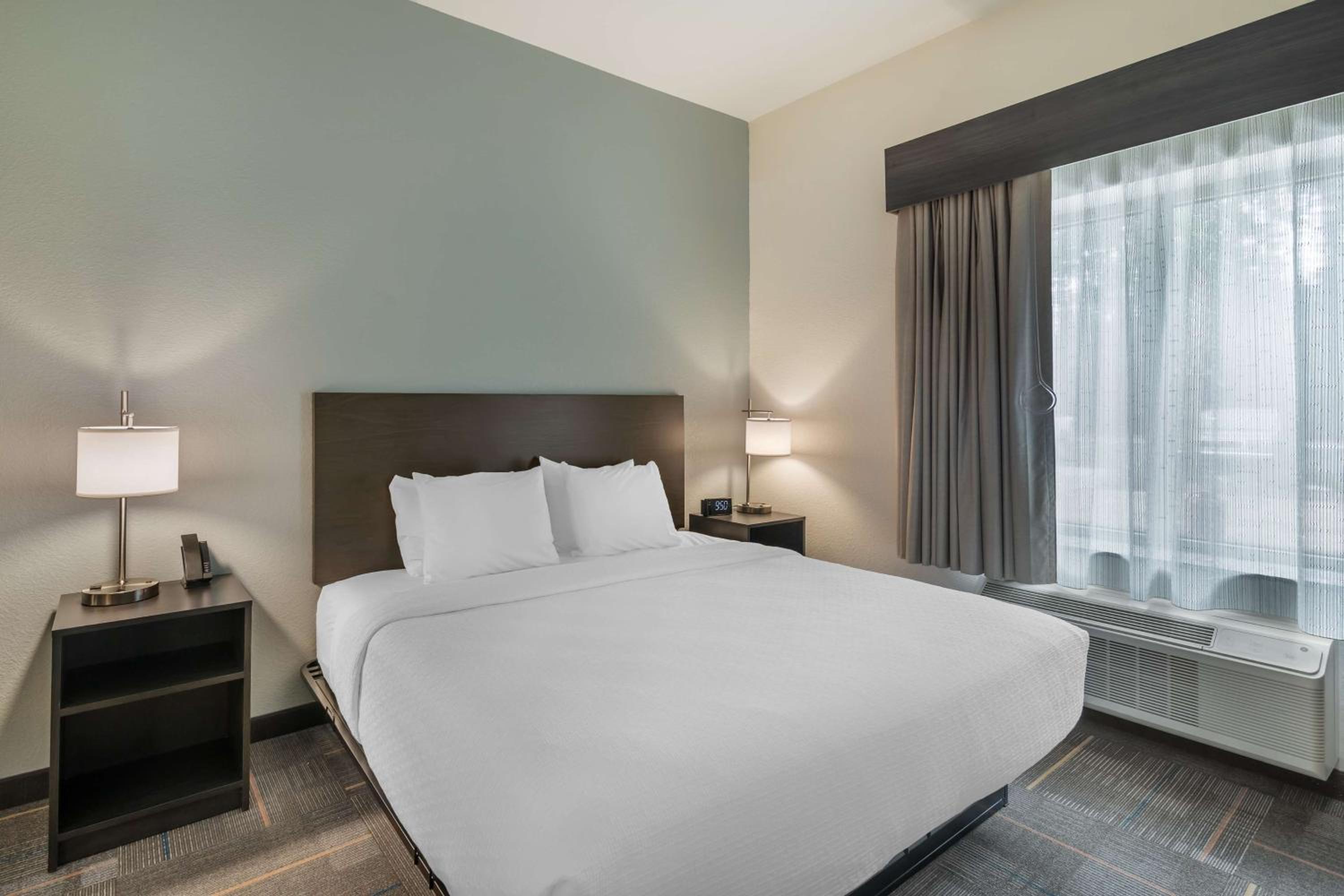 King Suite with Bath Tub, Sofa Bed and Full Kitchen - Disability Access/Non-Smoking - Photo 1