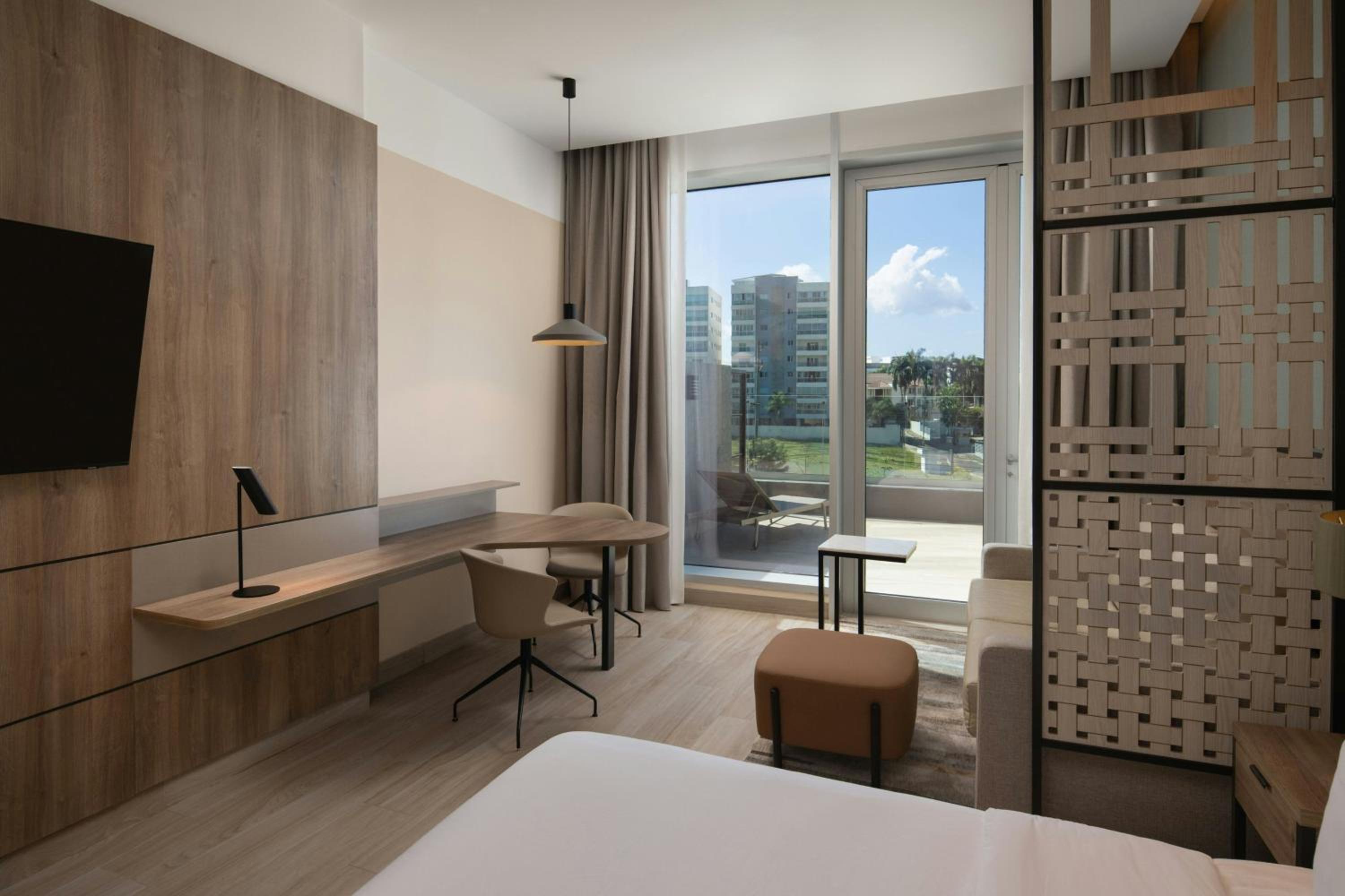 King Studio with Sofa Bed, Balcony and City View